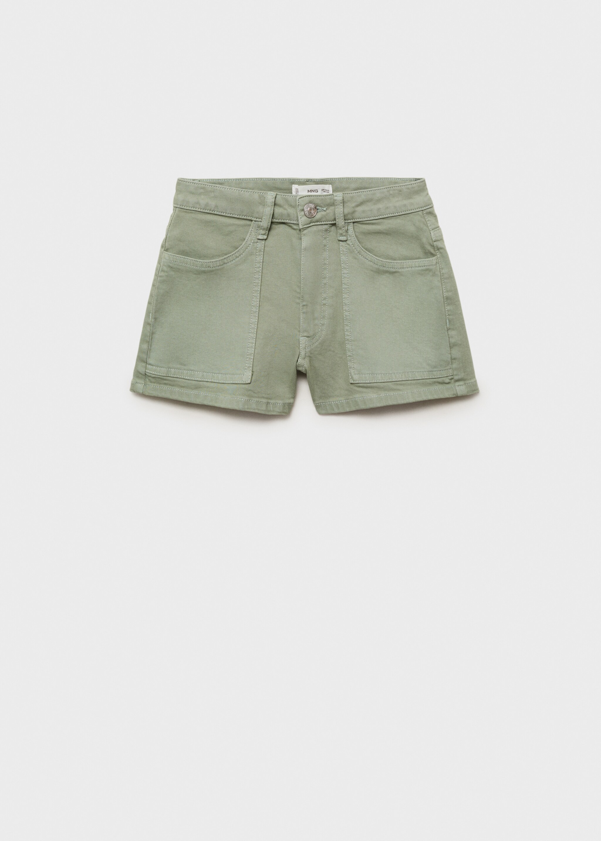 Cotton shorts with pockets - Article without model