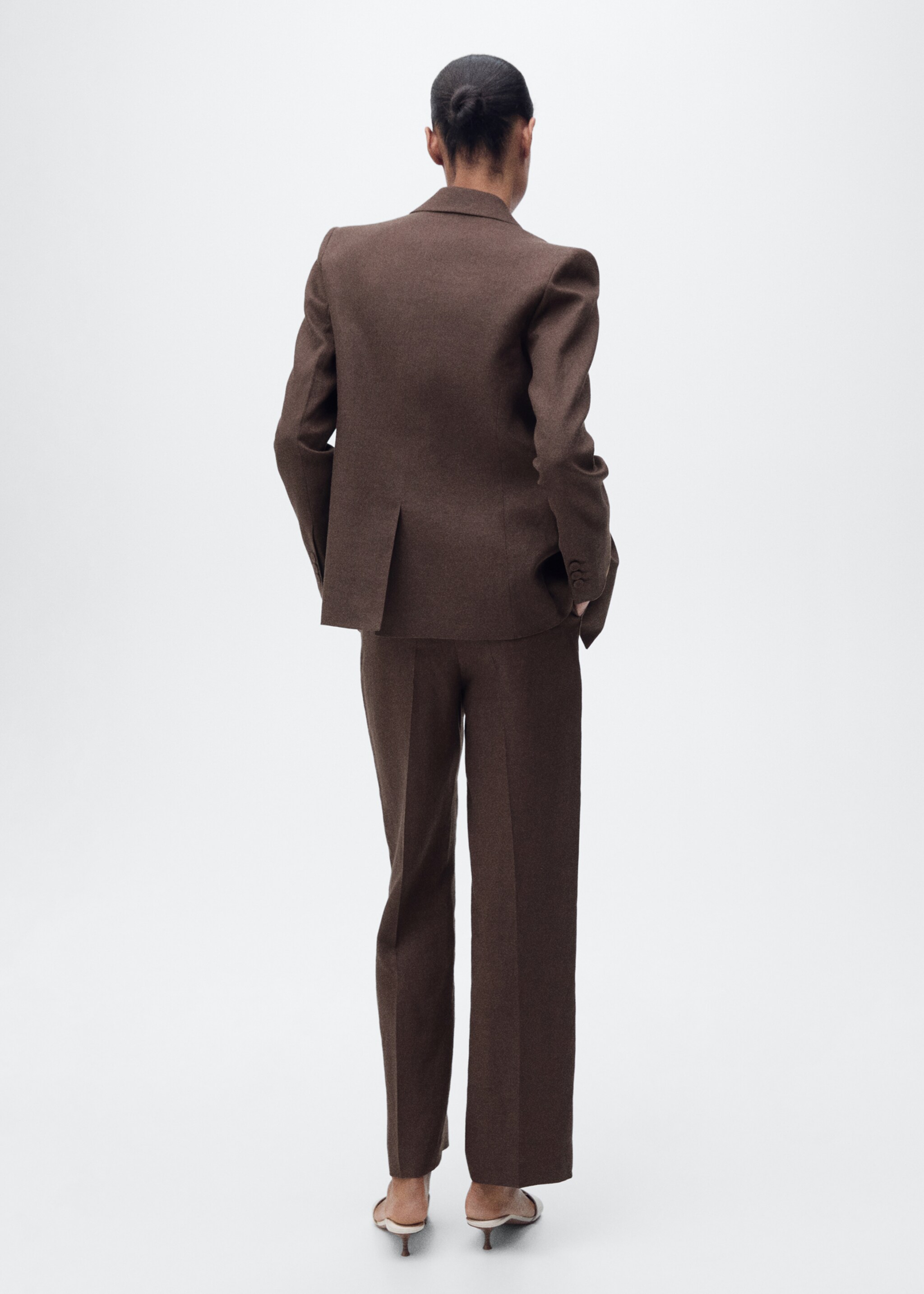 Pantalon 100 % lin - Verso de l’article