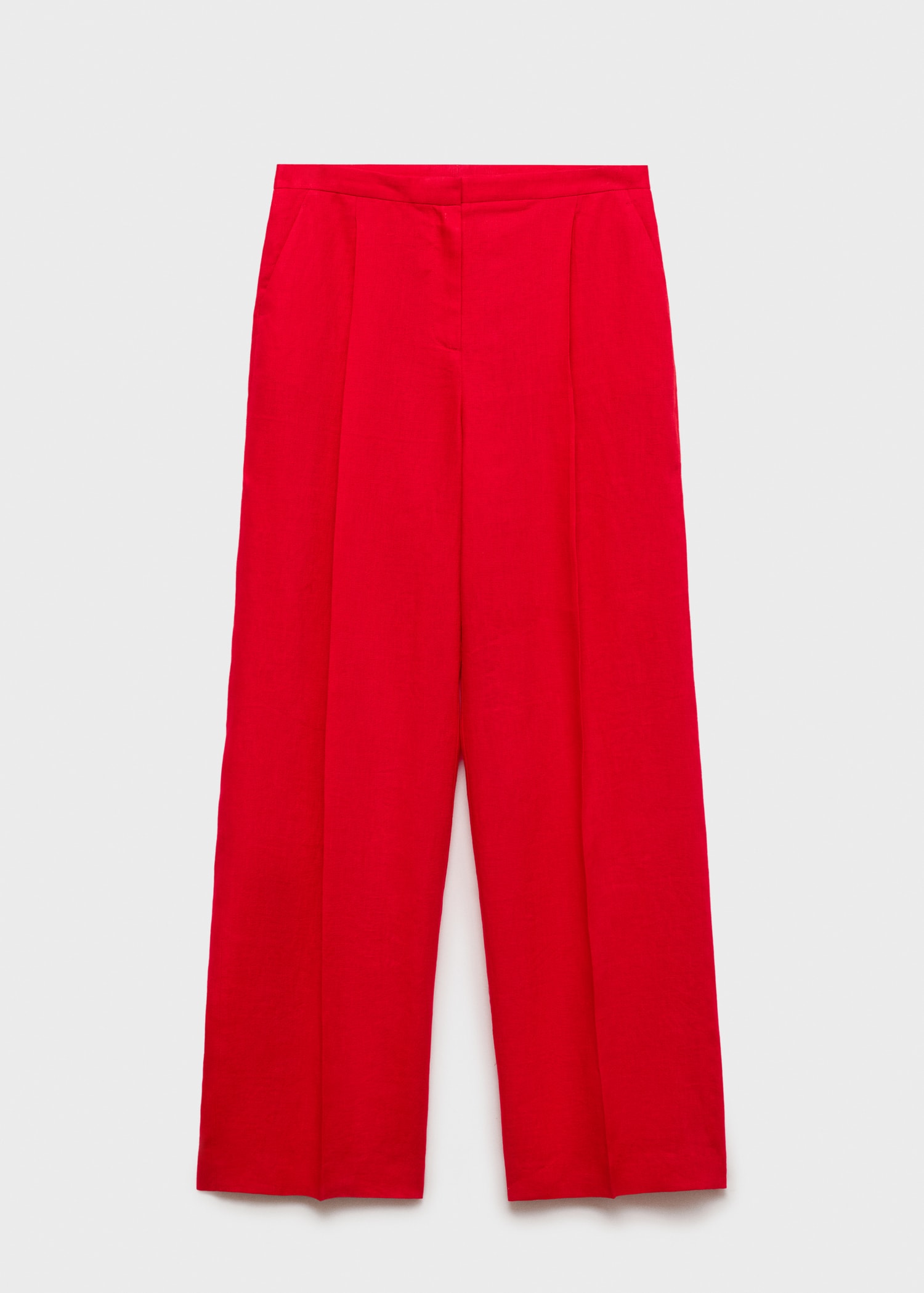 Pantalón traje recto lino - Artículo sin modelo