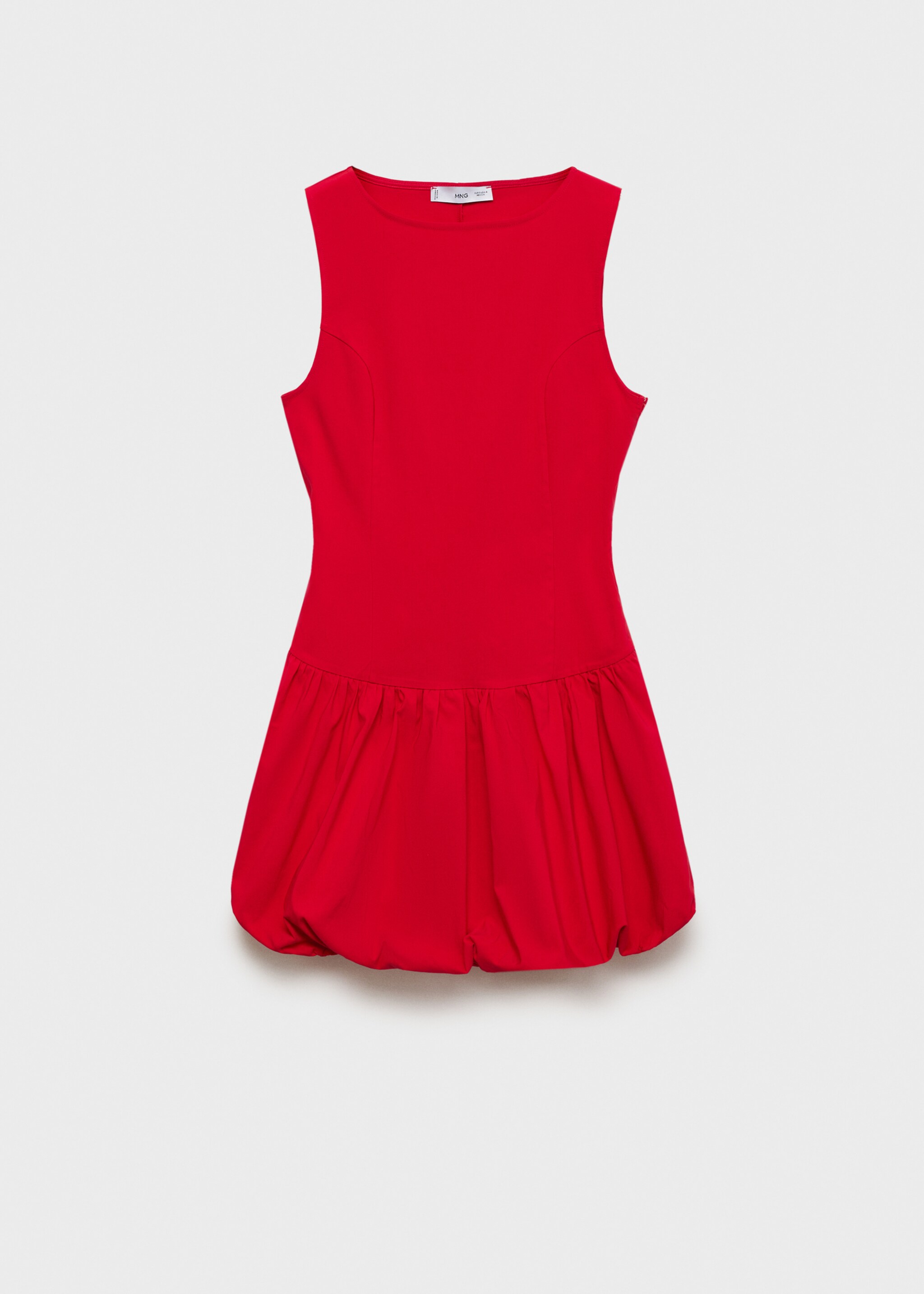 Short balloon dress - Article without model