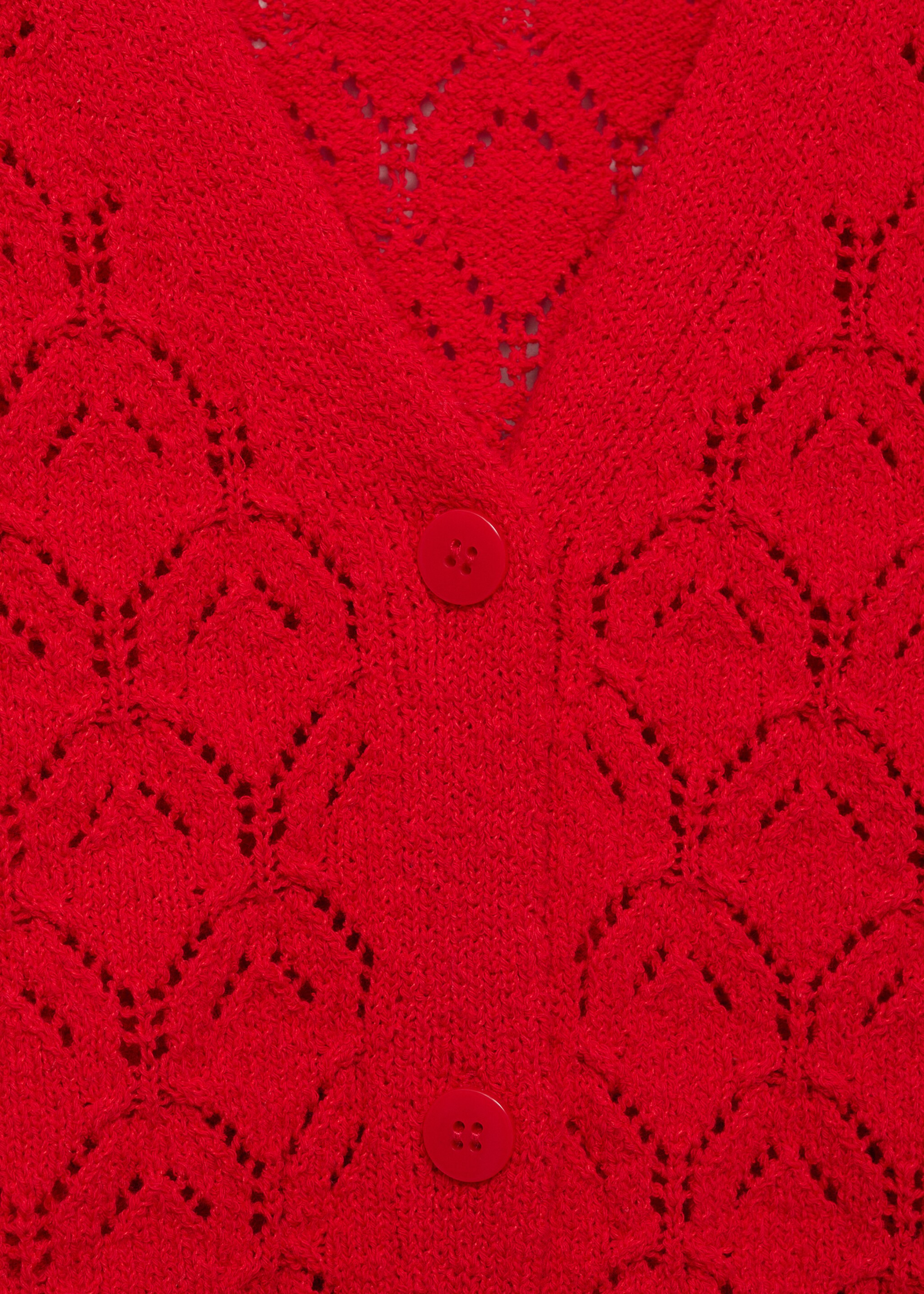 Cárdigan punto detalles calados - Detalle del artículo 8