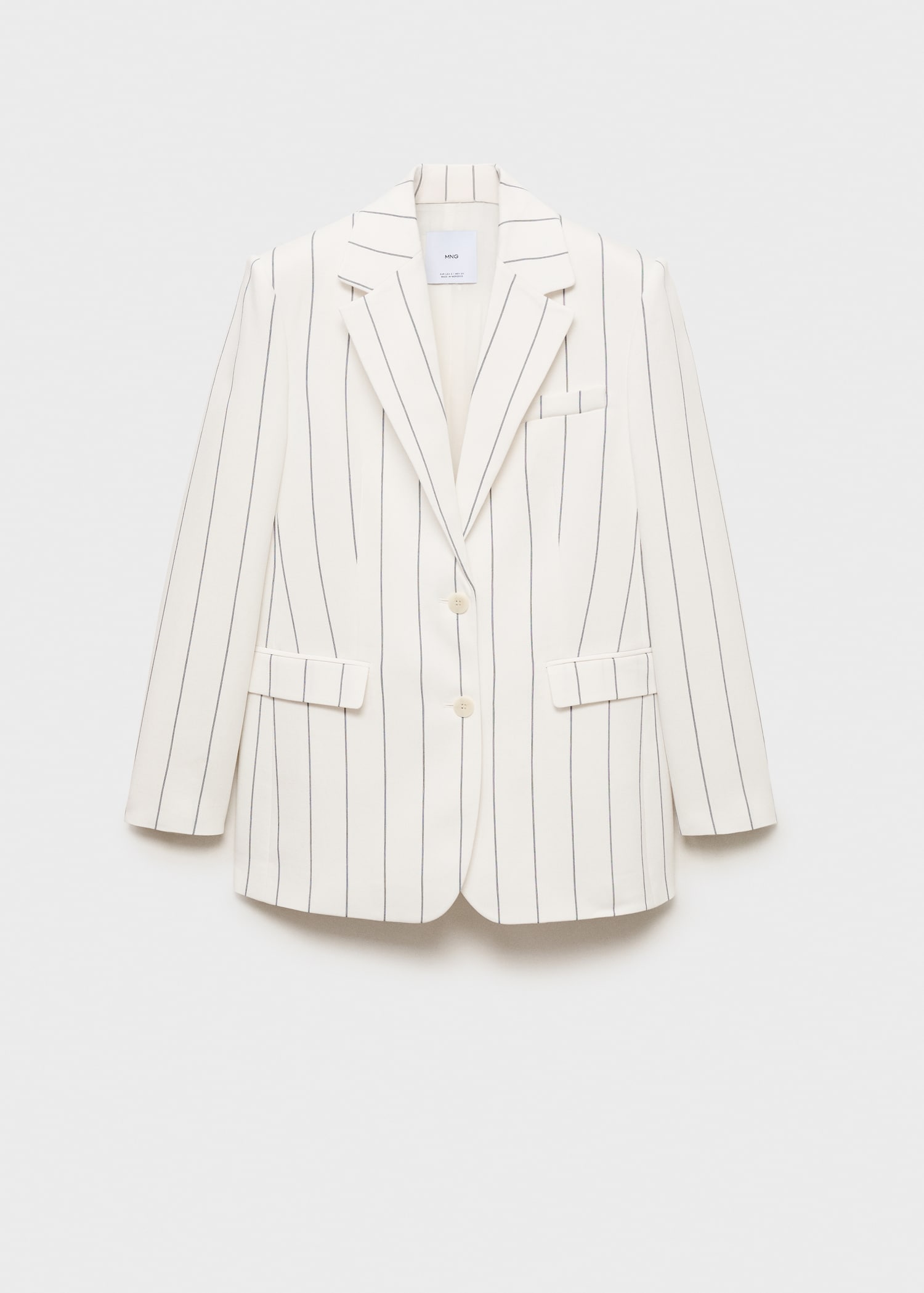 Pinstripe suit jacket - Article without model