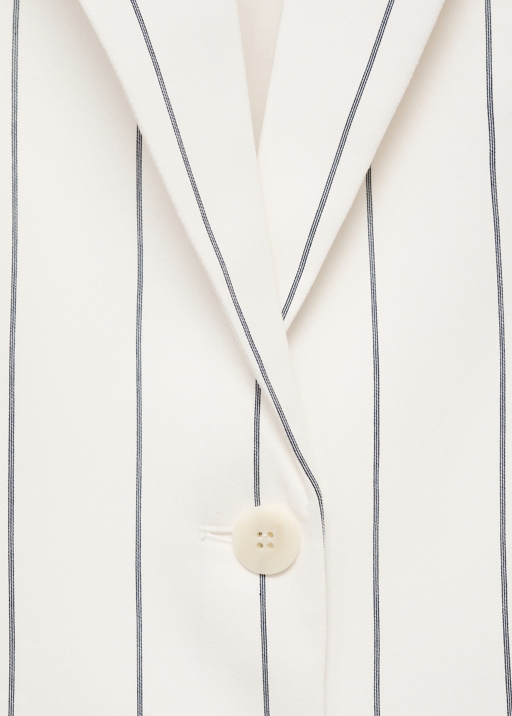 Pinstripe suit jacket