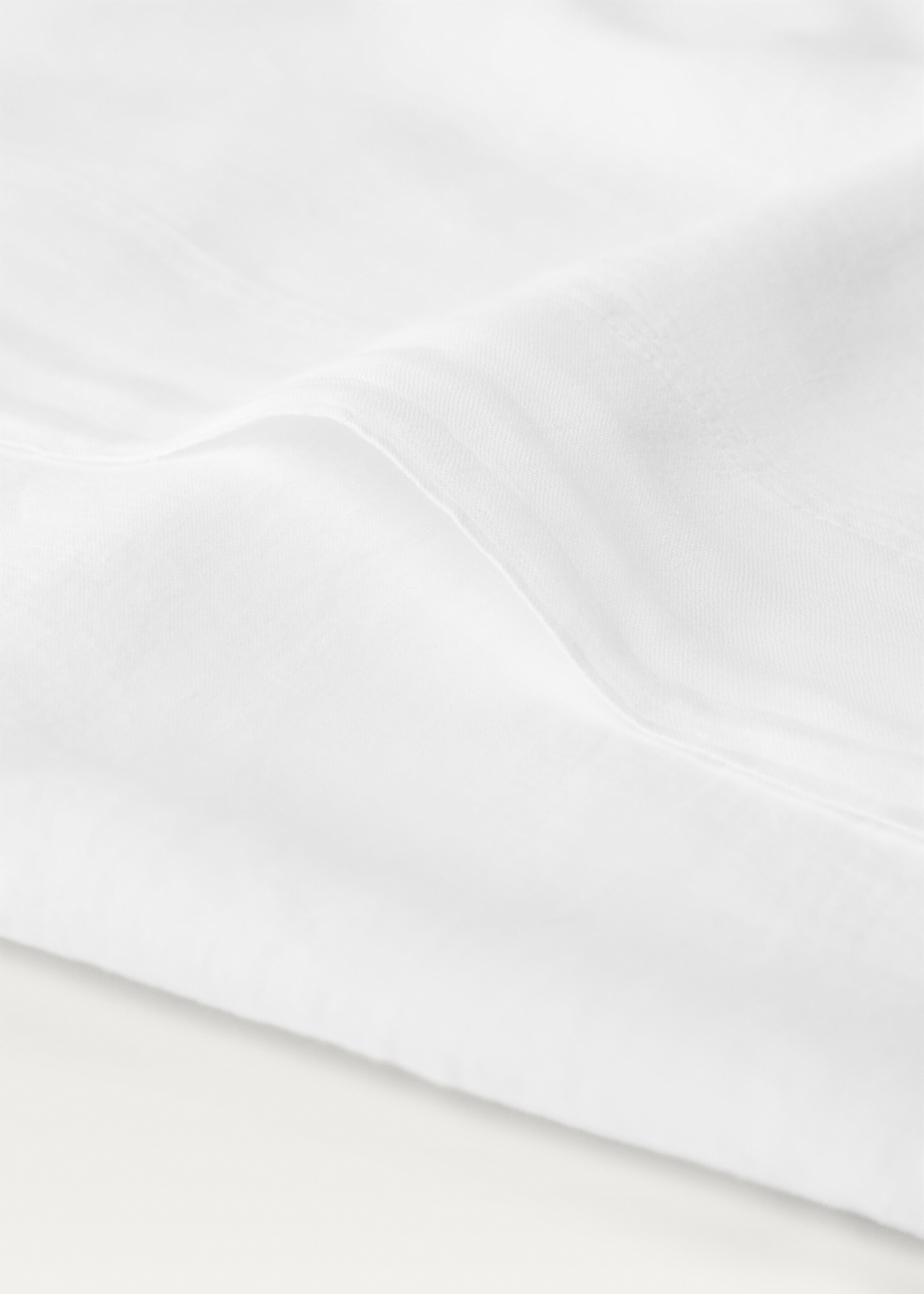 Oberlaken aus gewaschenem Leinen für Bett 150 cm - Detail des Artikels 1