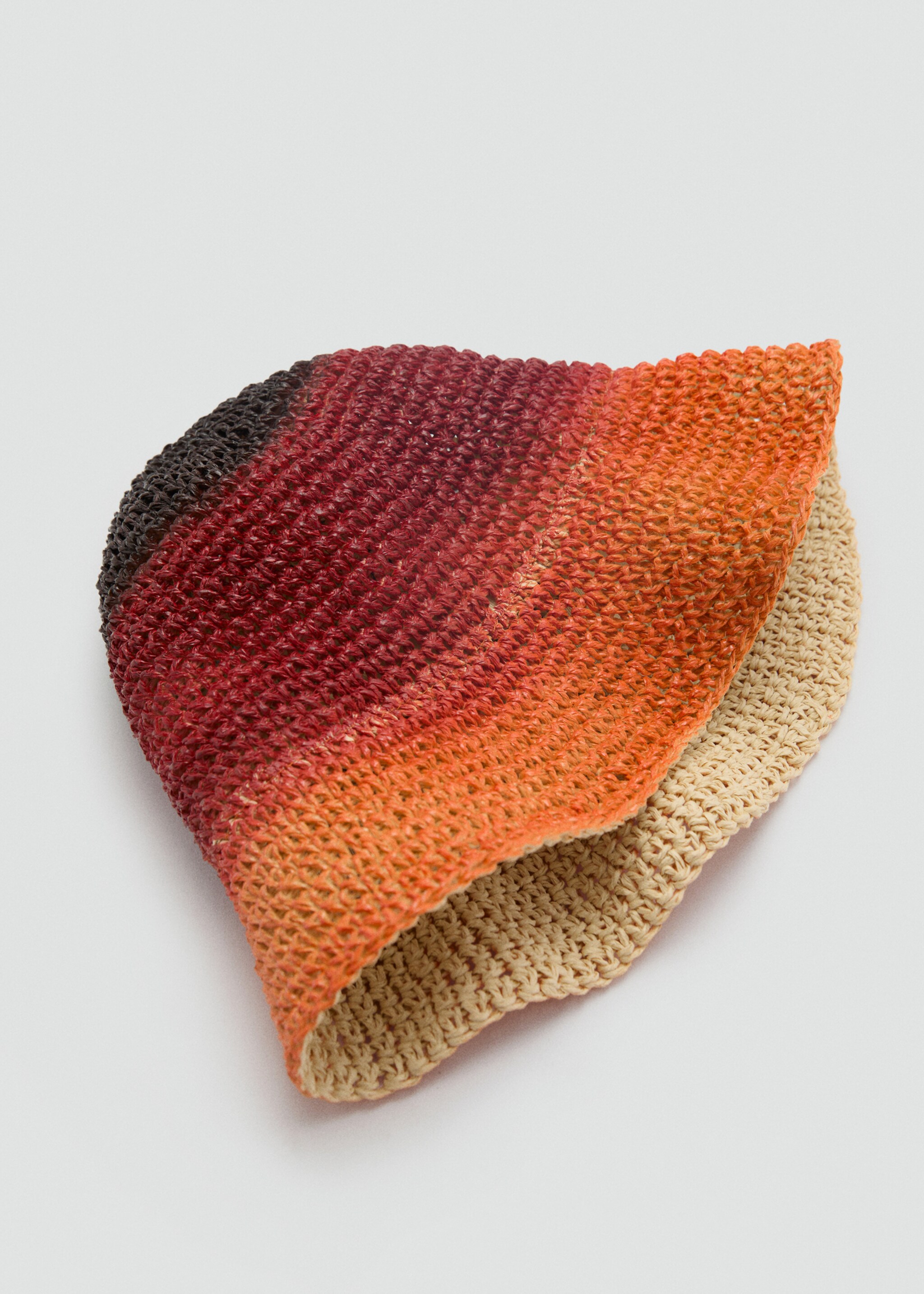 Chapeau fibres naturelles dégradé - Détail de l'article 1