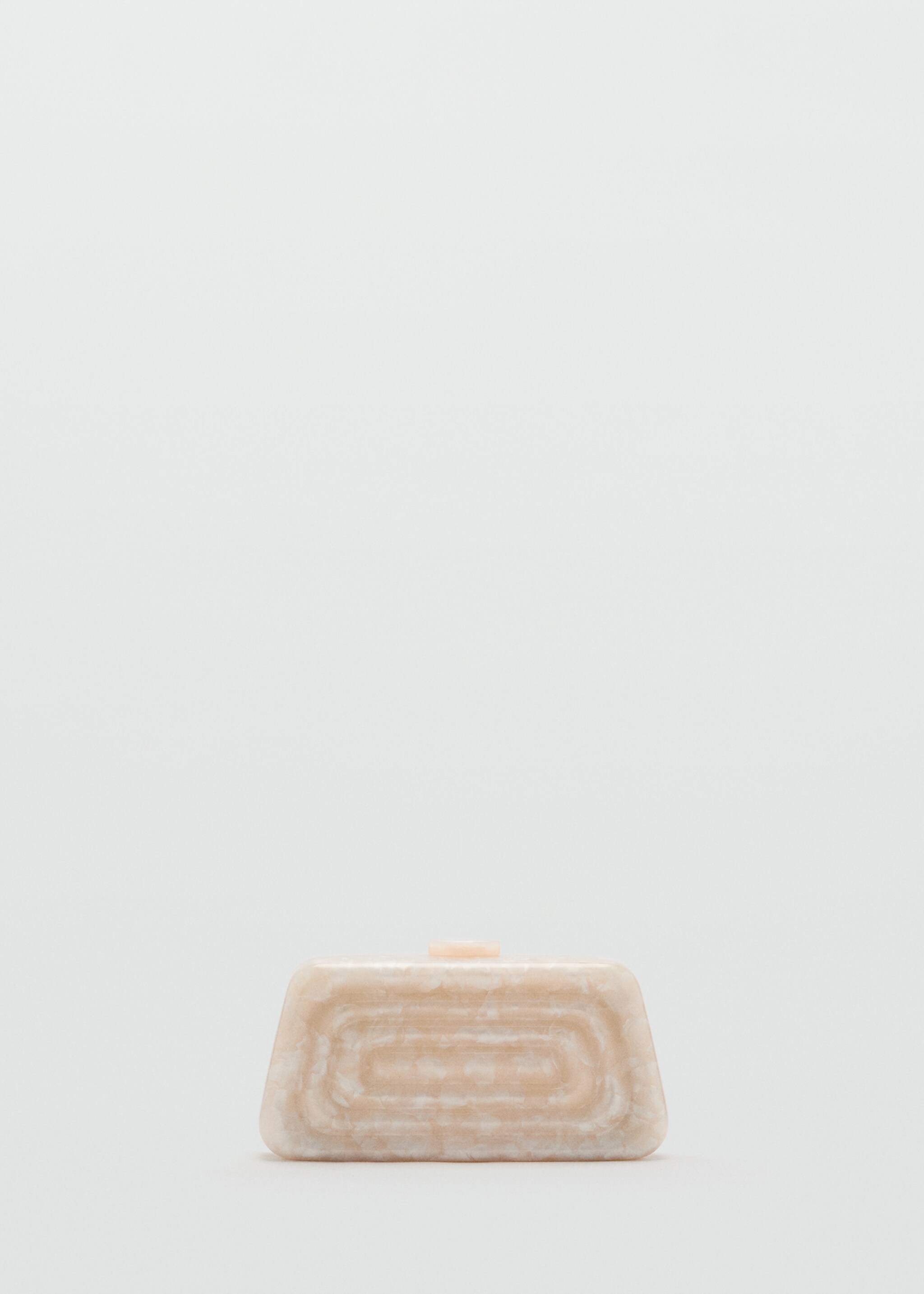 Pearl-effect clutch bag - Article without model
