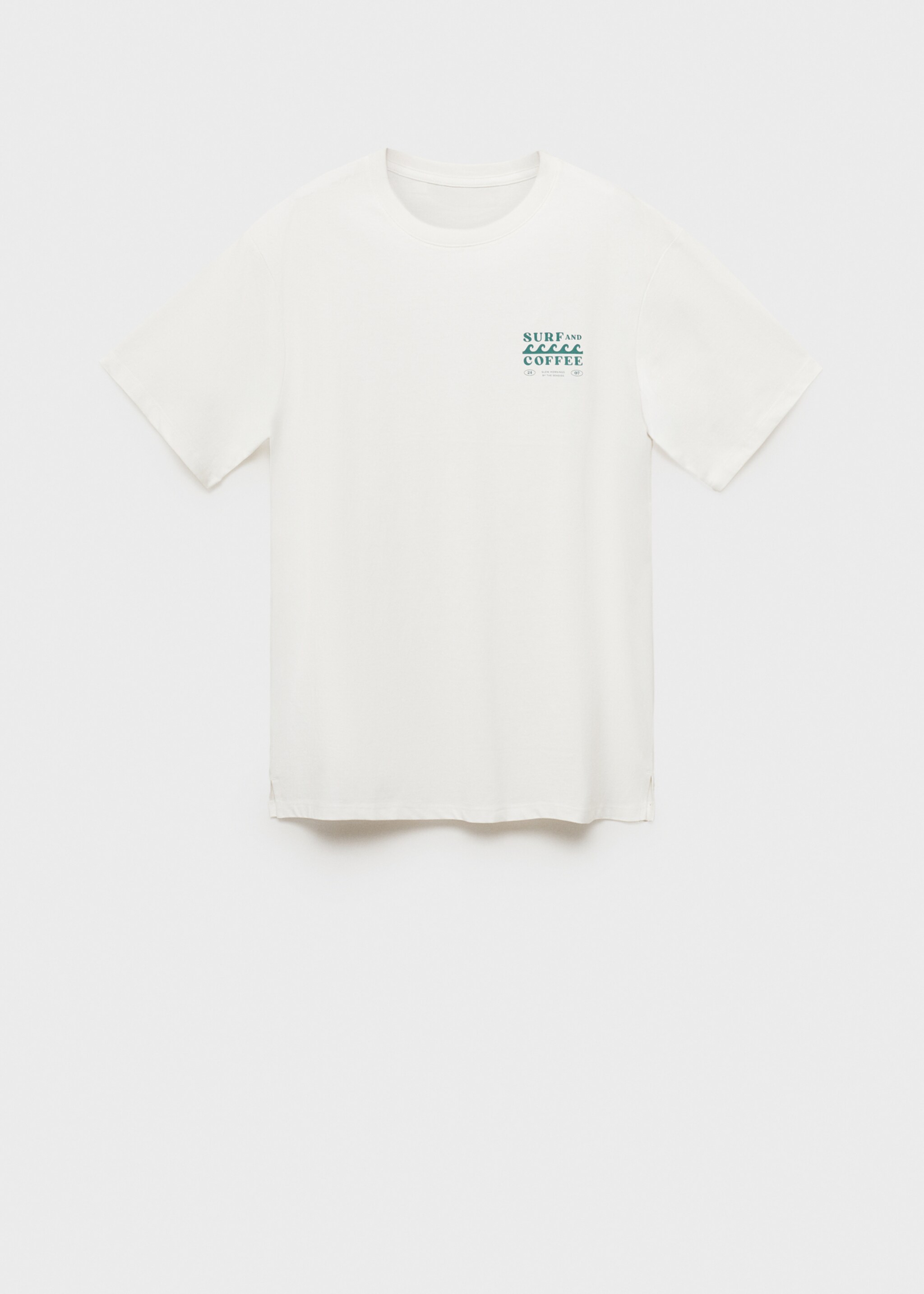 T-shirt imprimé manches courtes - Article sans modèle