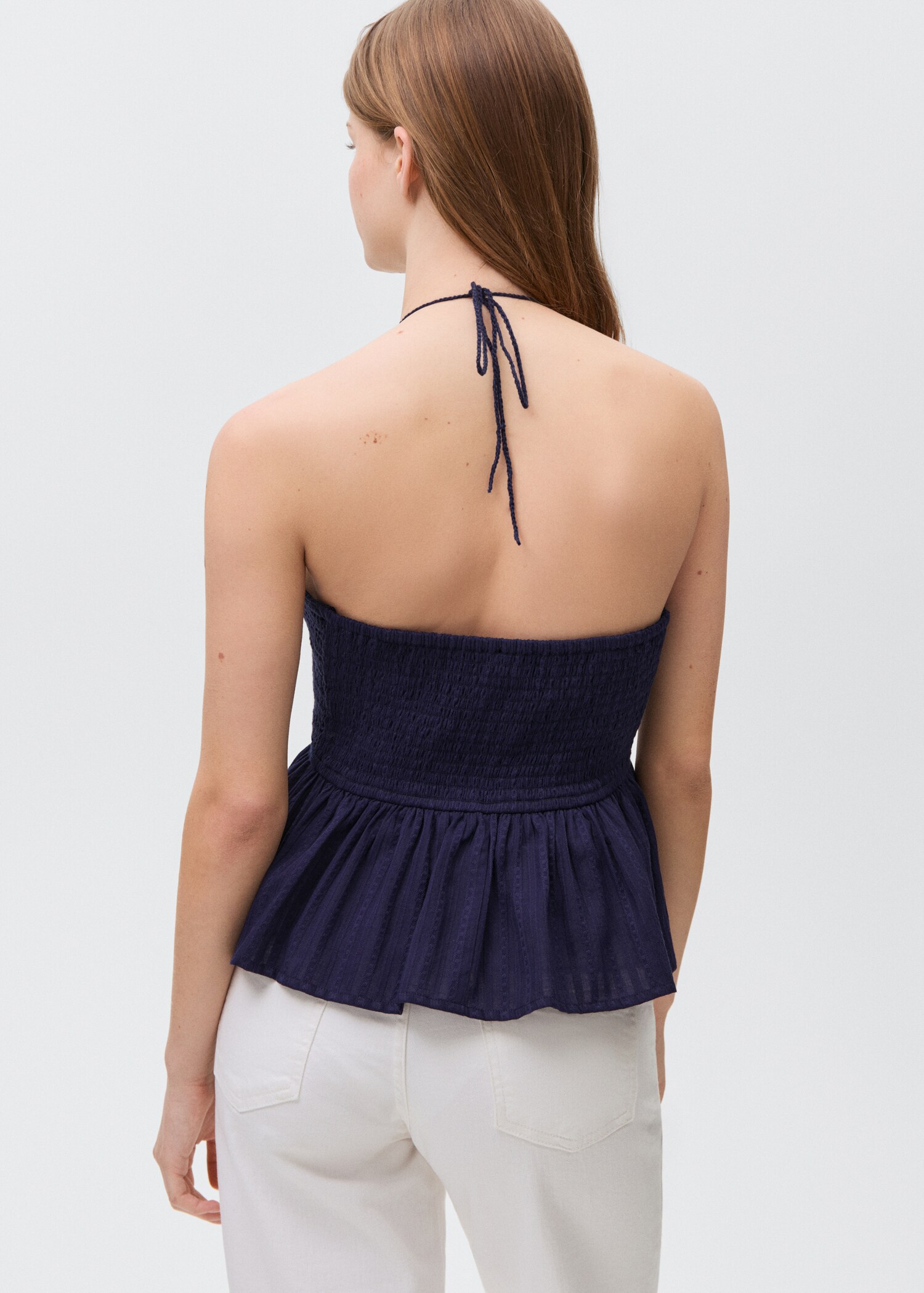Top crochet perline - Retro dell'articolo