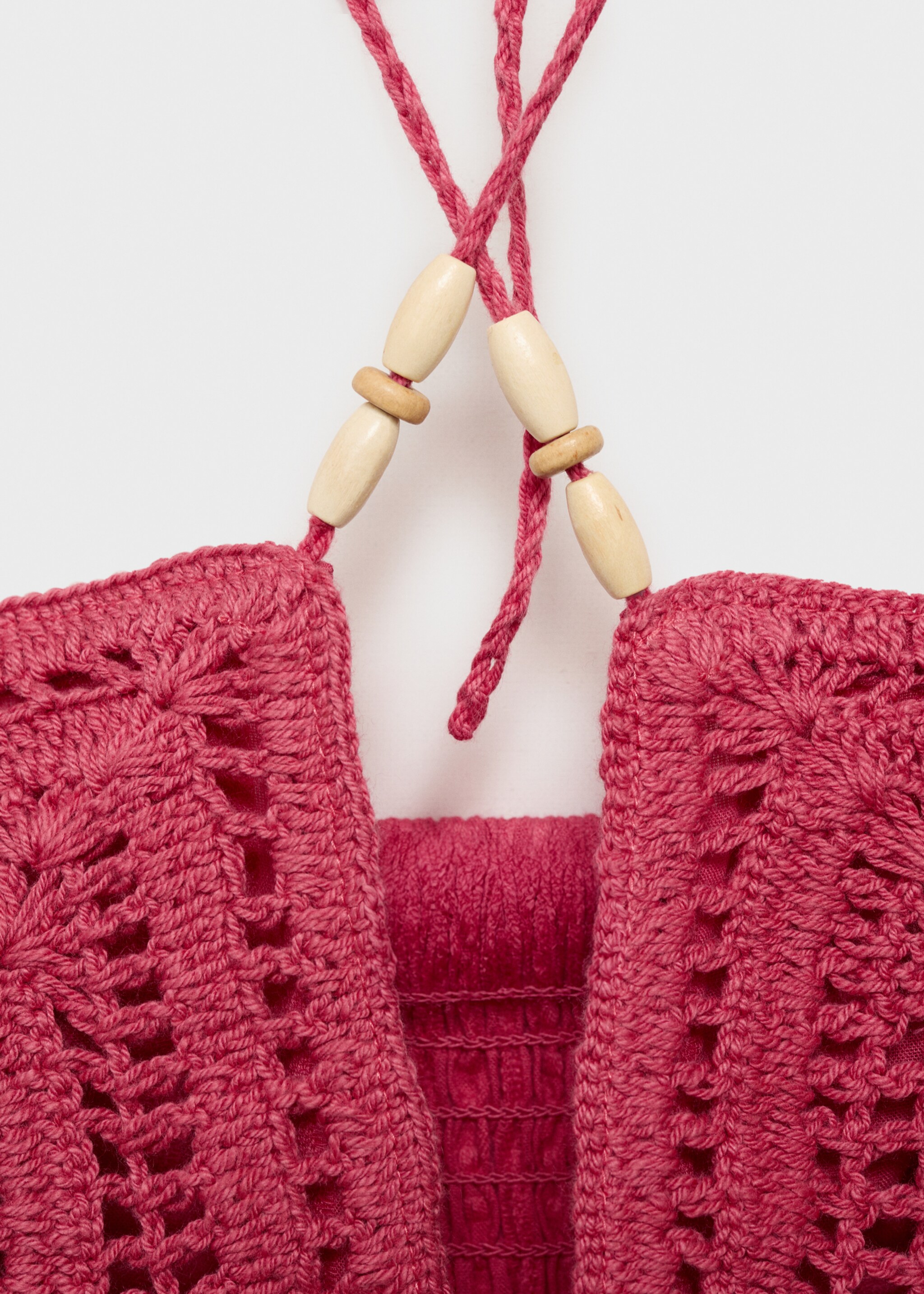 Crochet beaded top - Details of the article 8