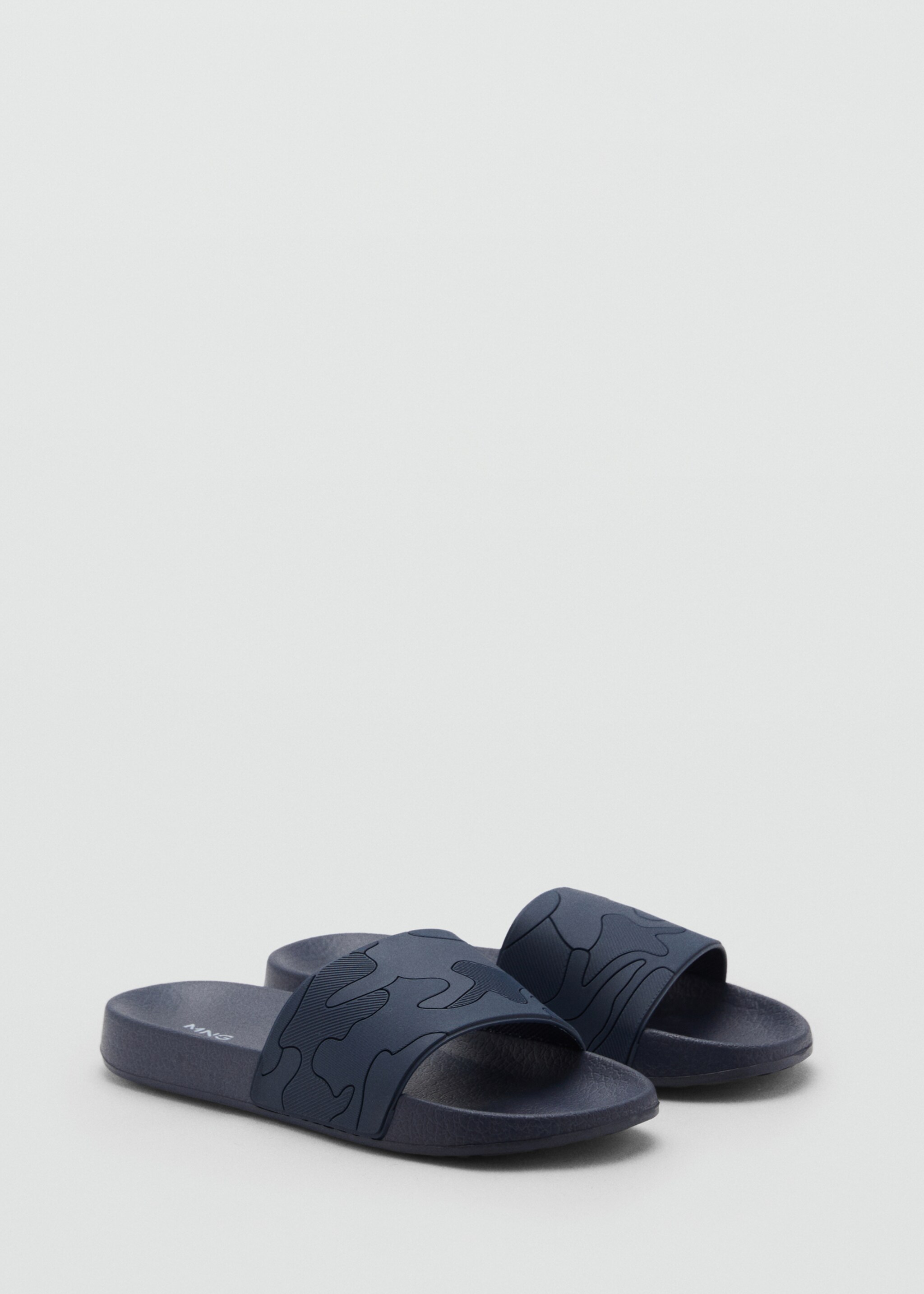 Camouflage-style flip-flops - Medium plane