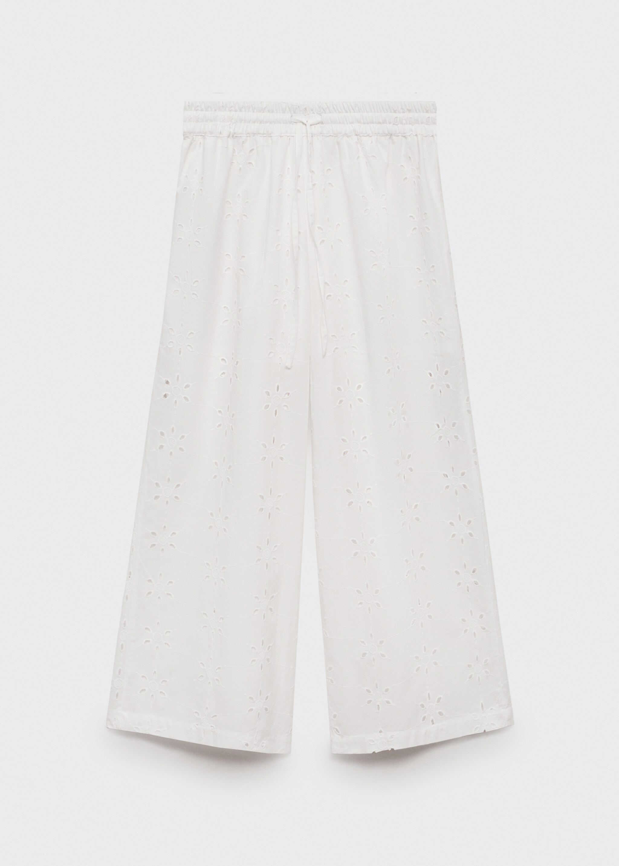 Pantalon droit brodé - Article sans modèle