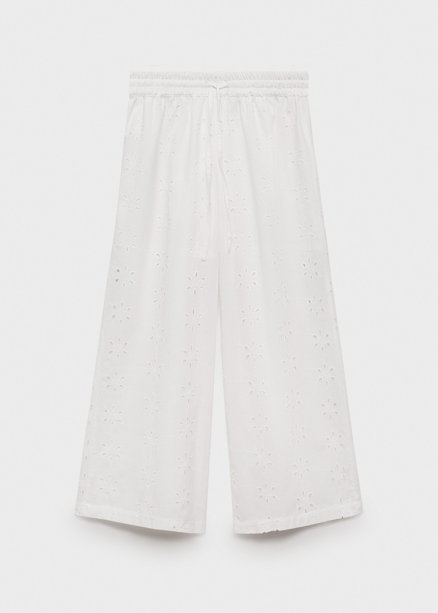 Pantalon droit brodé - Article sans modèle
