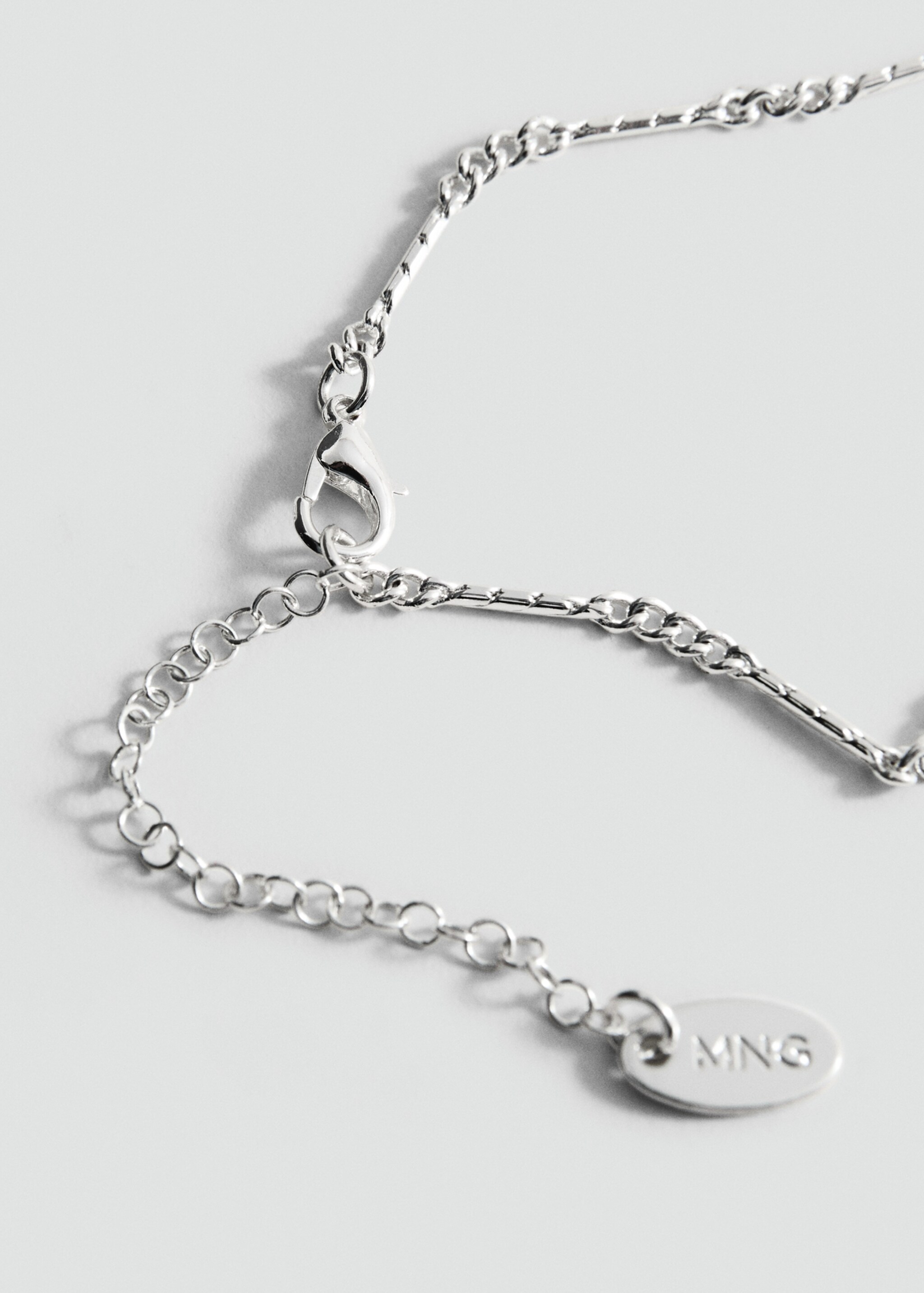 Double pearl chain necklace - Details of the article 1