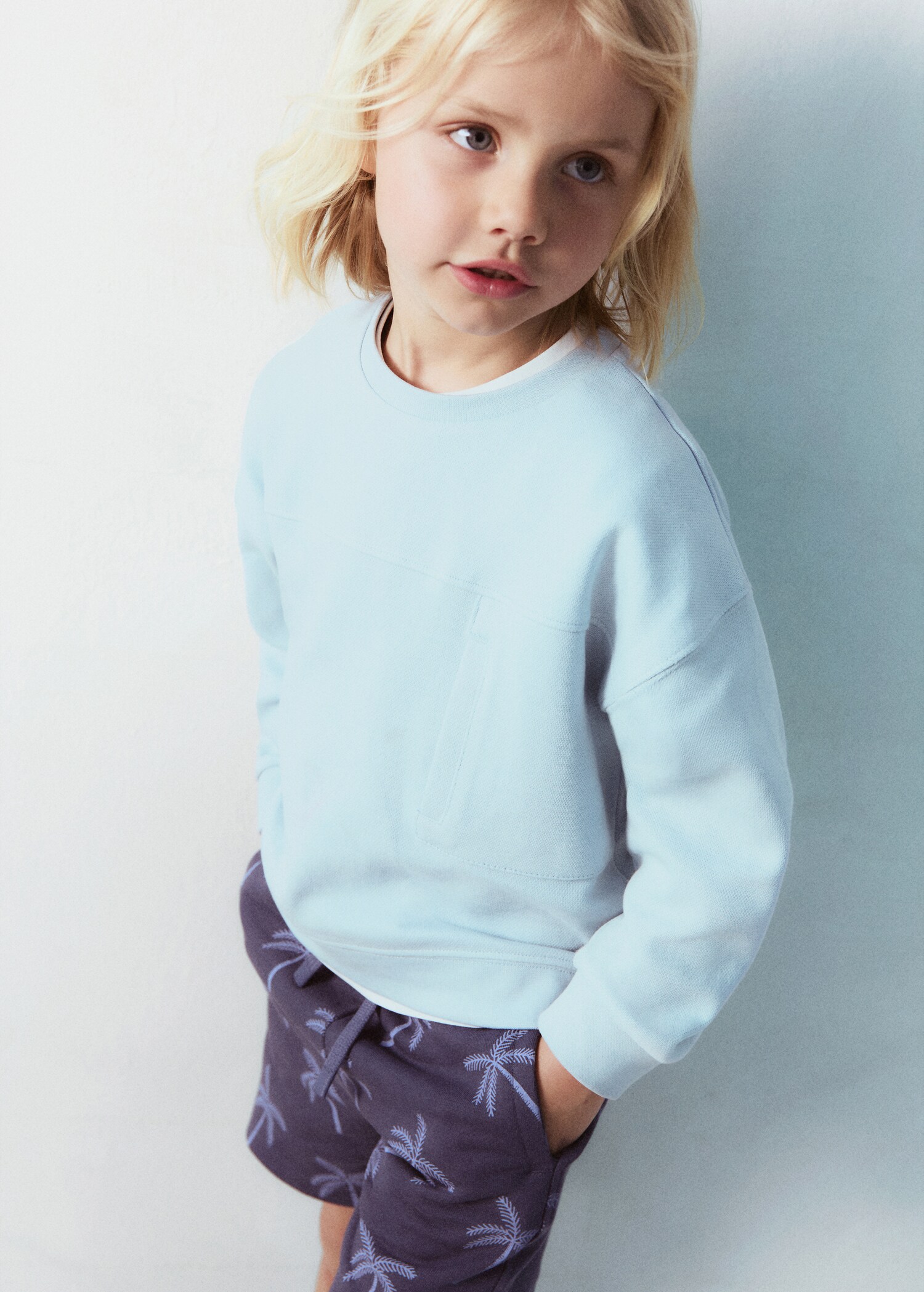 Pocket cotton sweatshirt - Details of the article 5