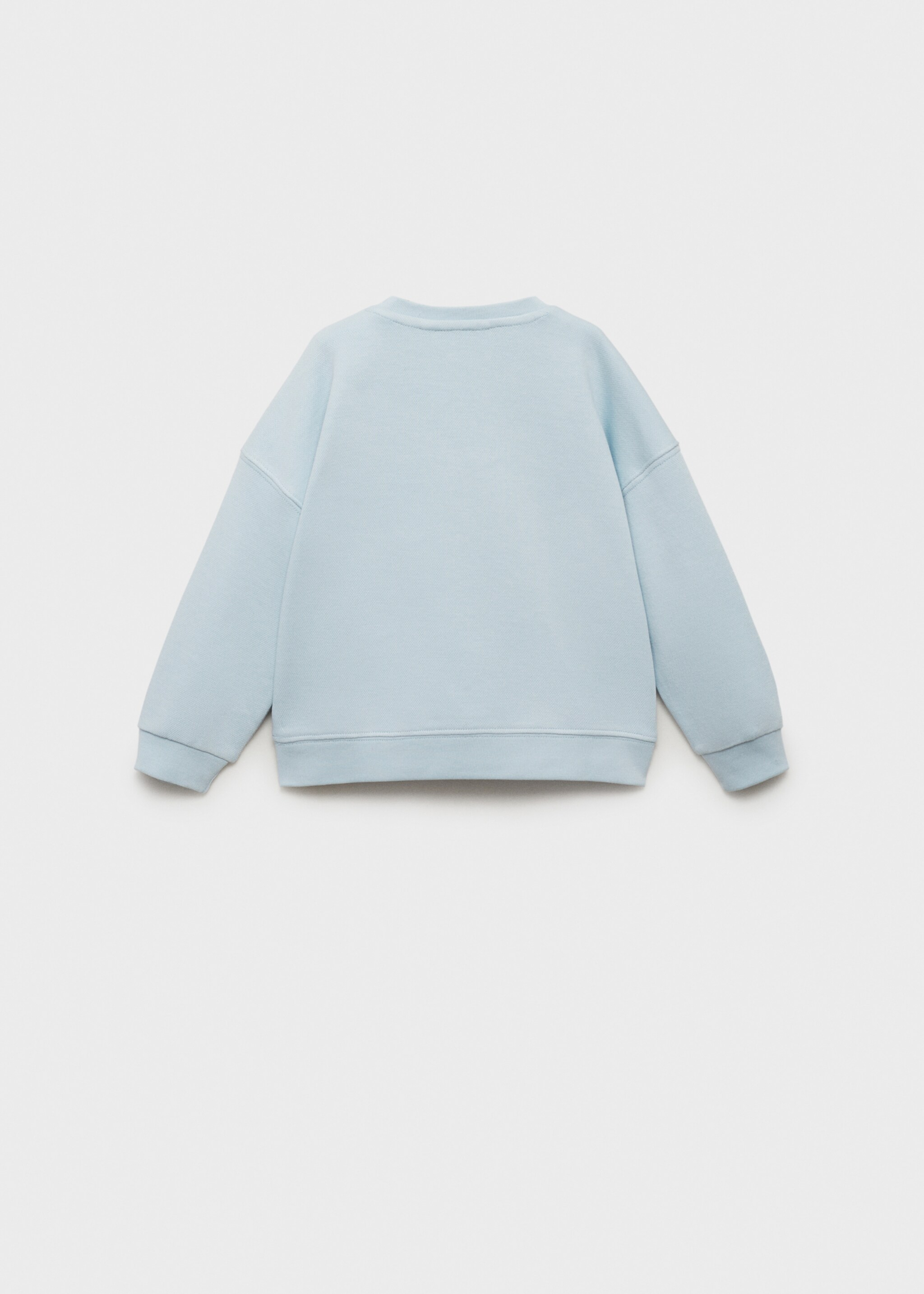 Pocket cotton sweatshirt - Reverse of the article