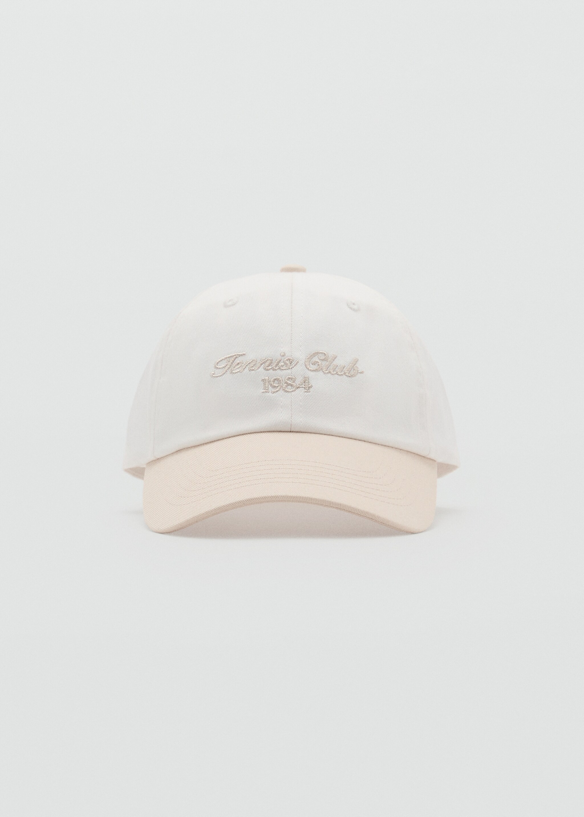 Contrast visor cap - Medium plane
