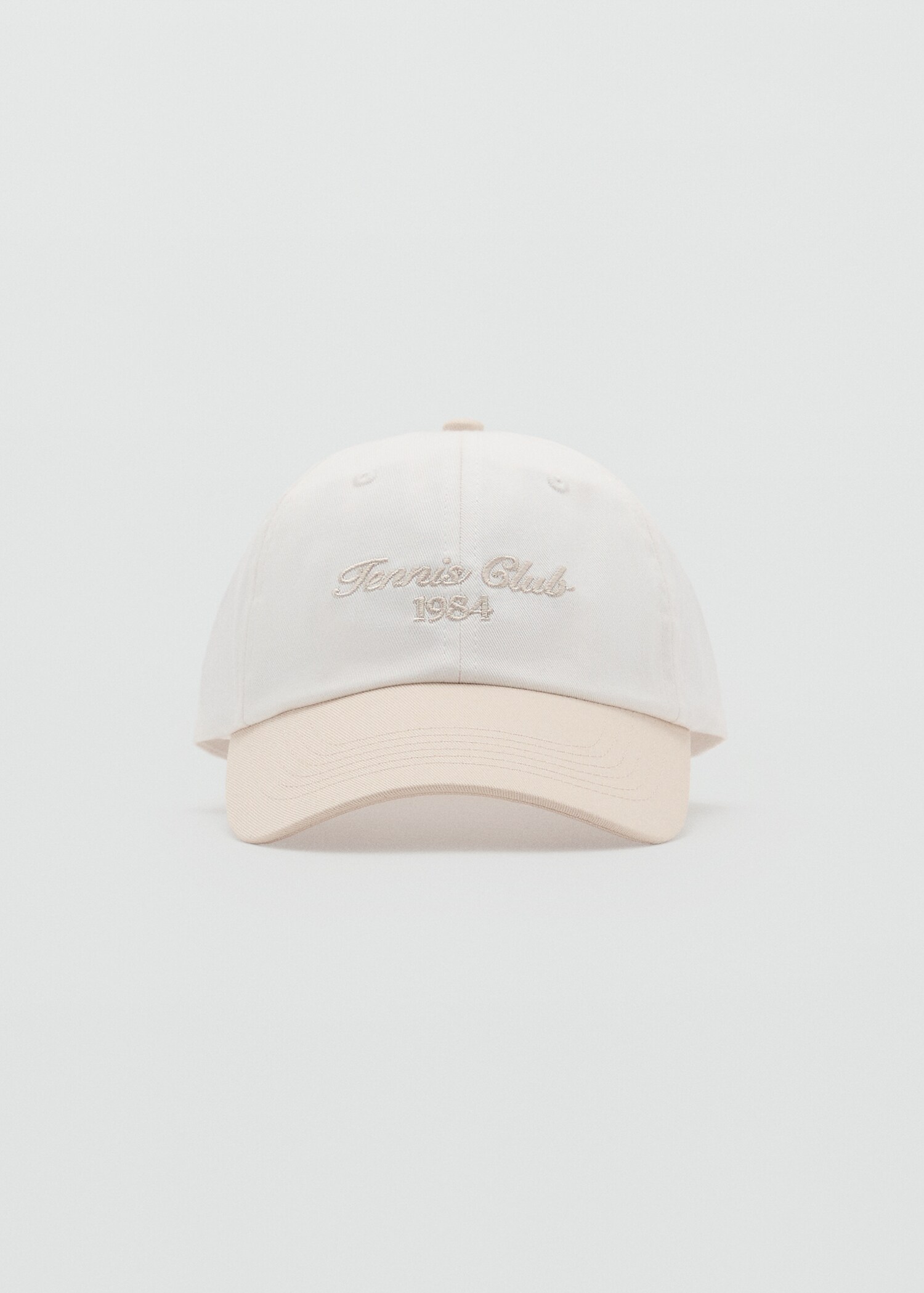 Gorra visera contraste - Plano medio
