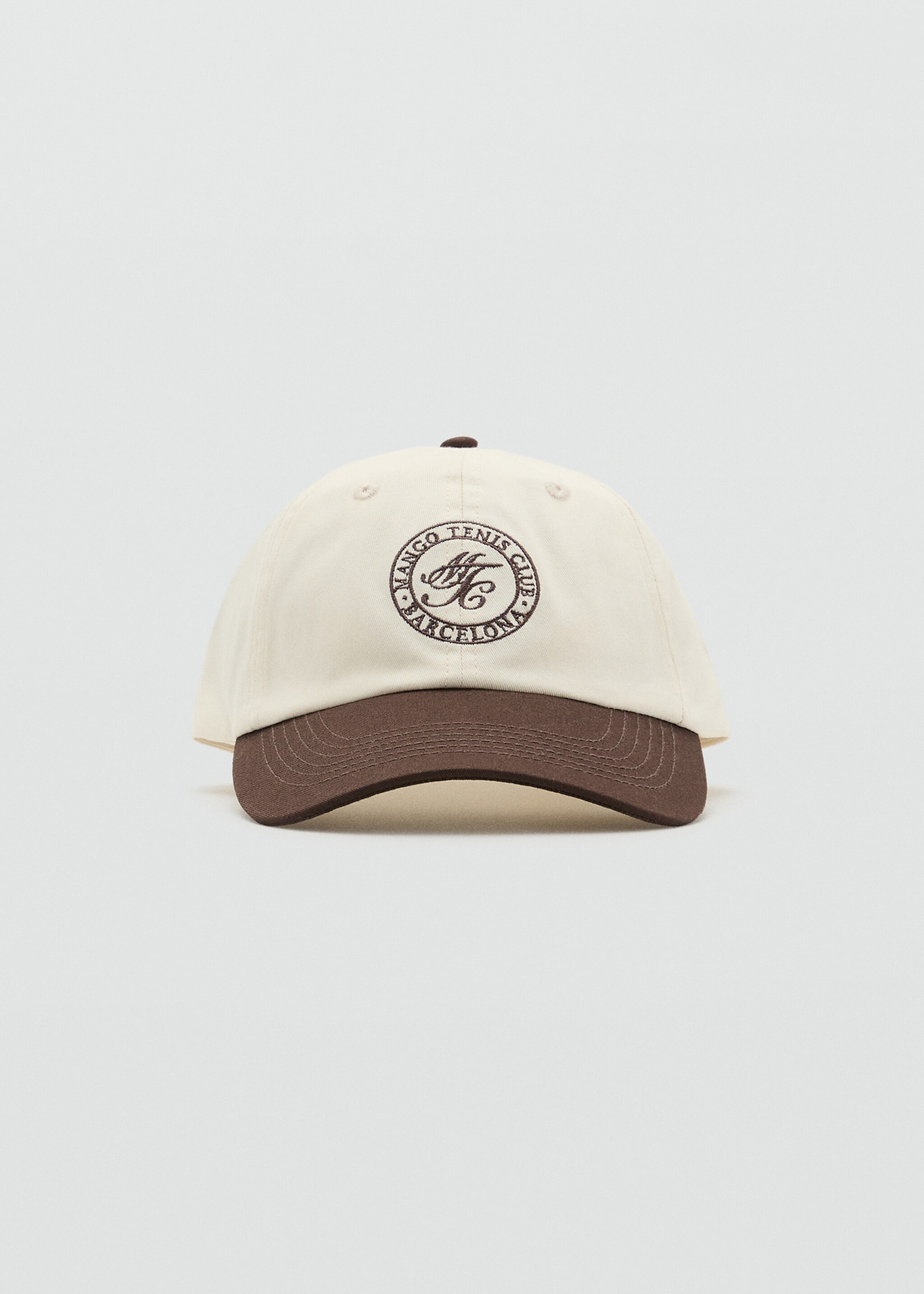Contrast visor cap - Medium plane