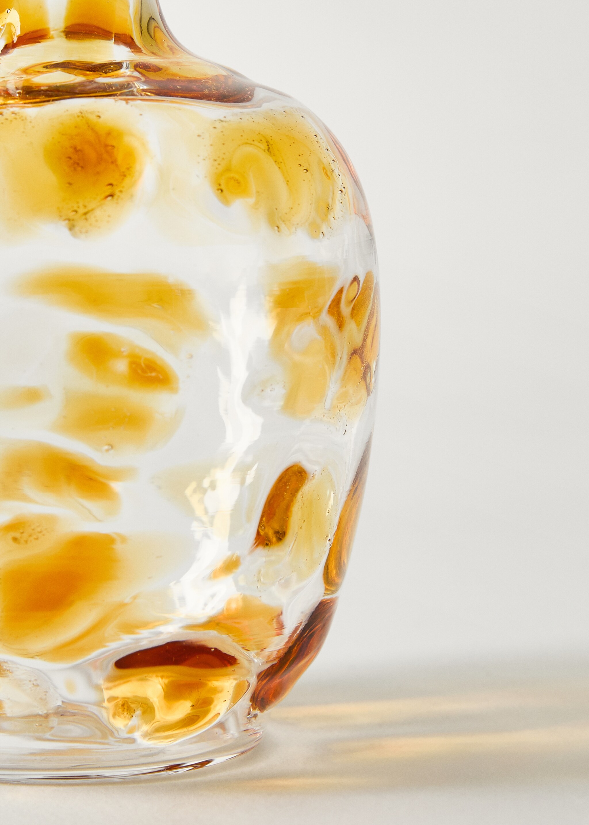 Borosilicate speckled vase - Details of the article 2
