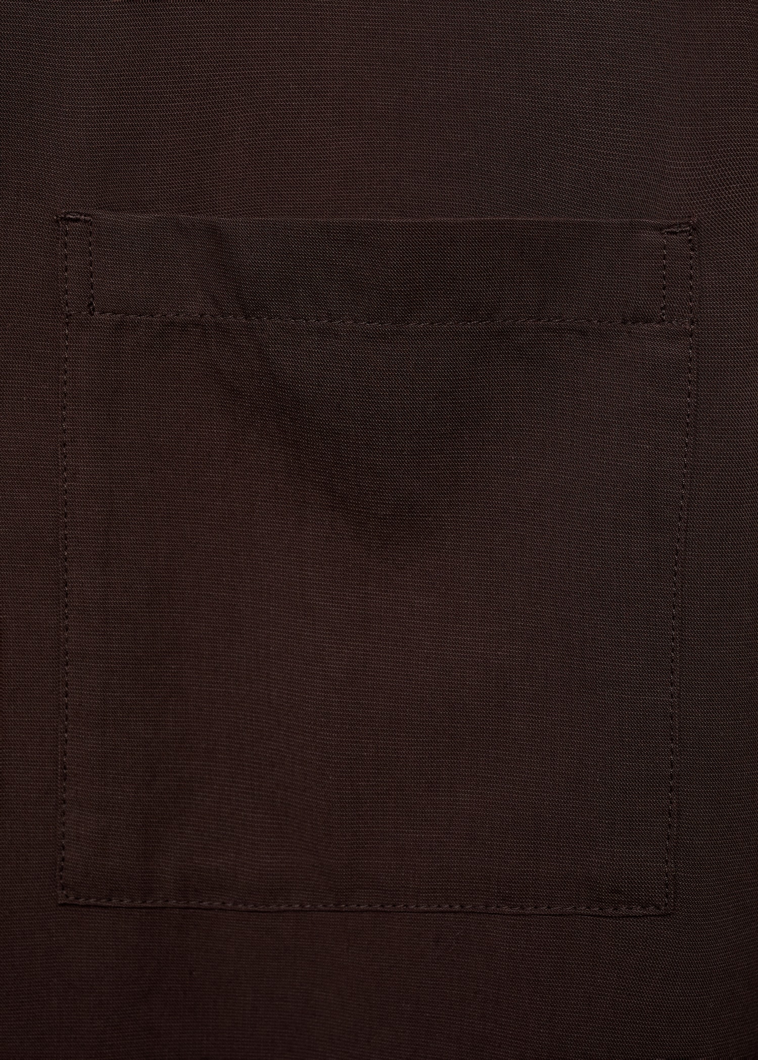 Pocket lyocell overshirt - Details of the article 0
