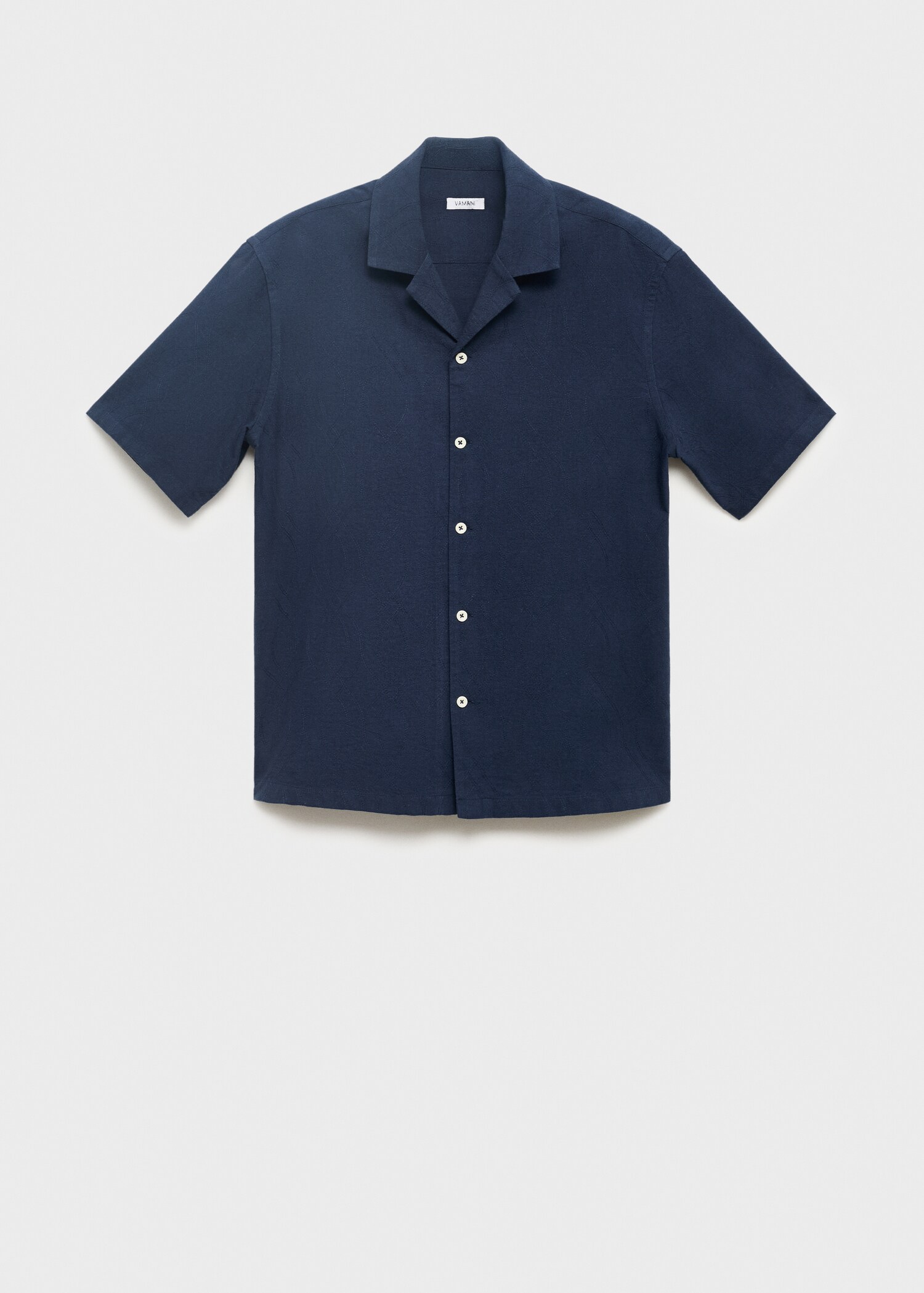Camisa cuello bowling bordados - Artículo sin modelo