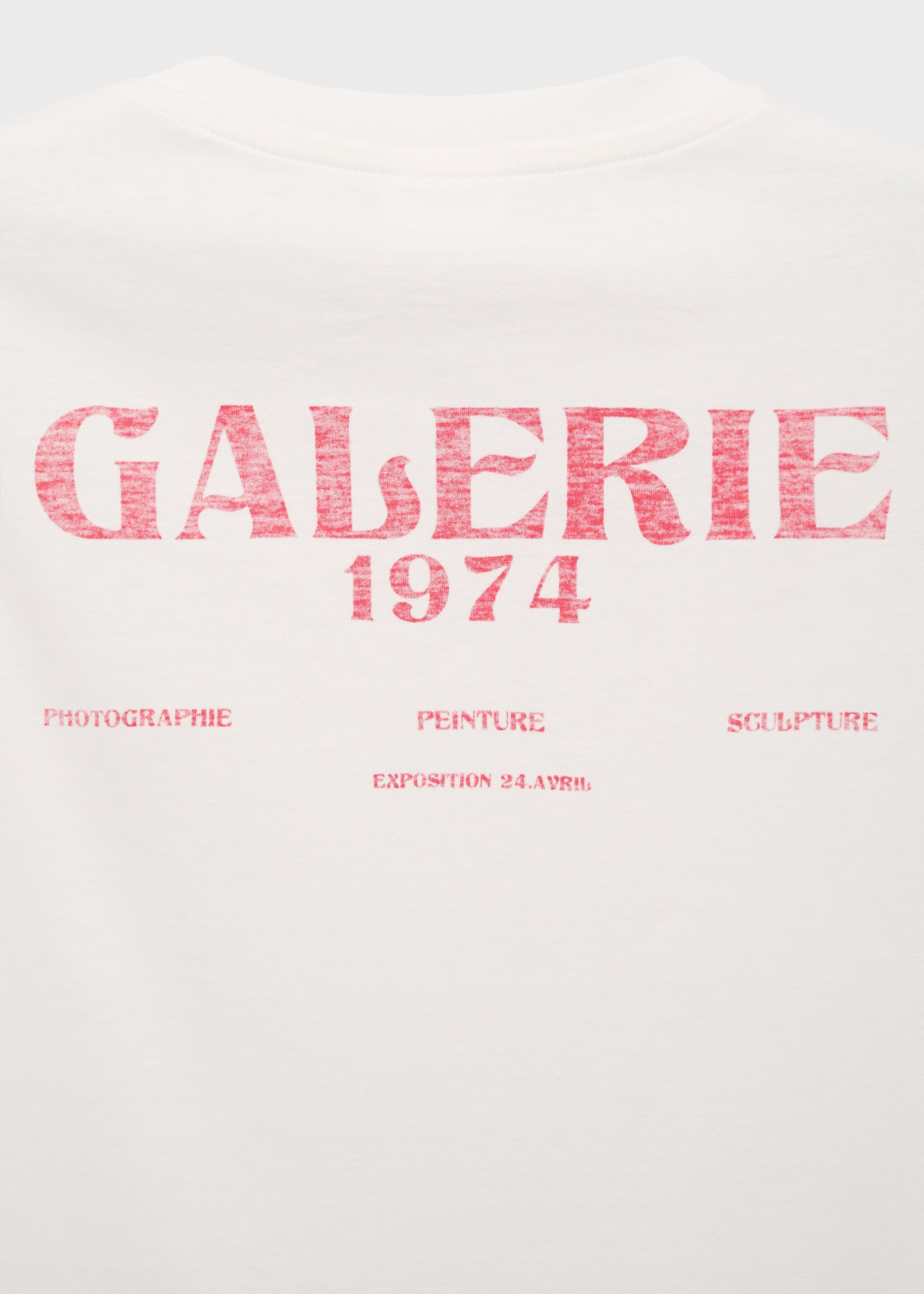 T-shirt med meddelande - Detaljer om artikeln 0