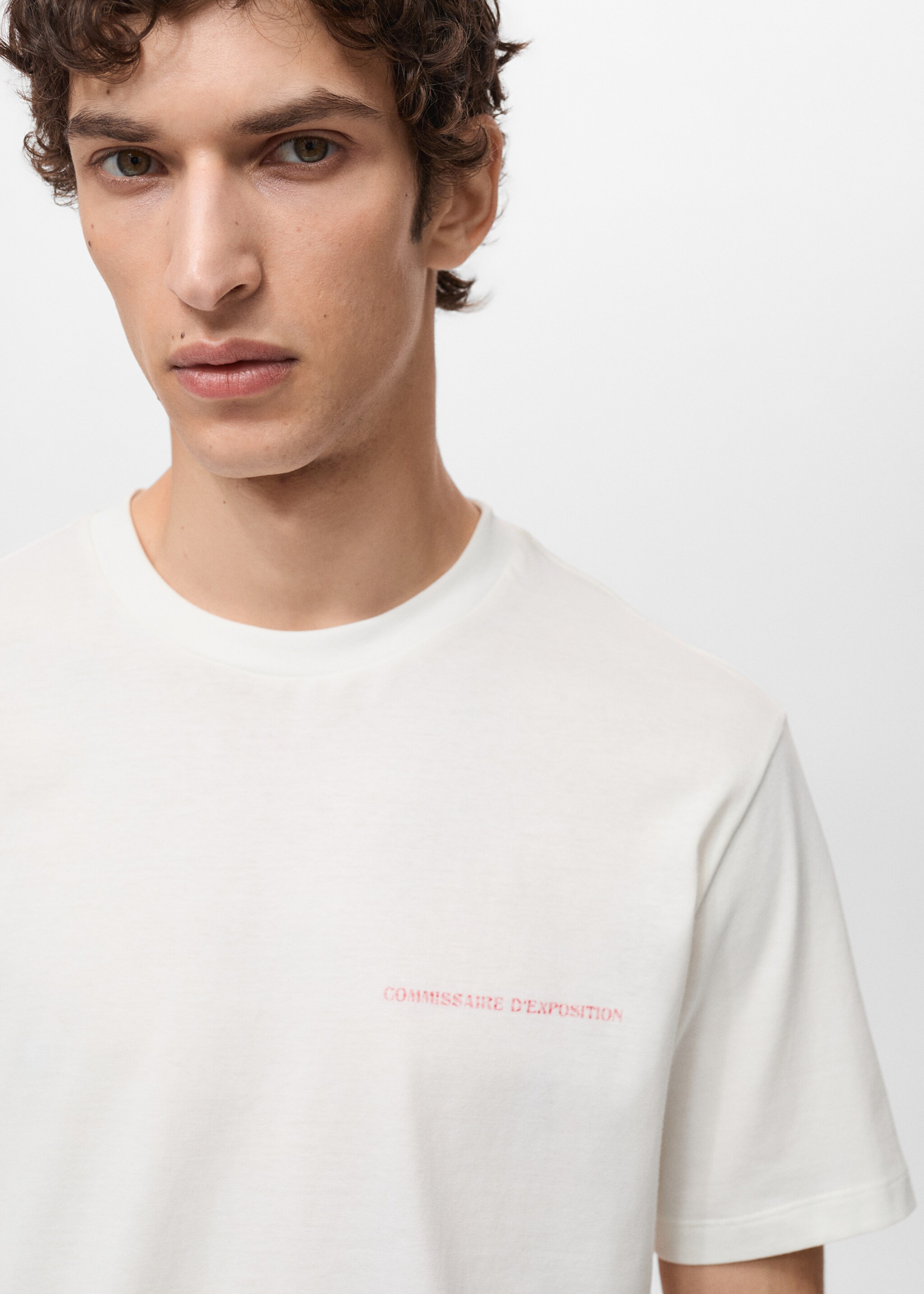 T-shirt med meddelande - Detaljer om artikeln 1