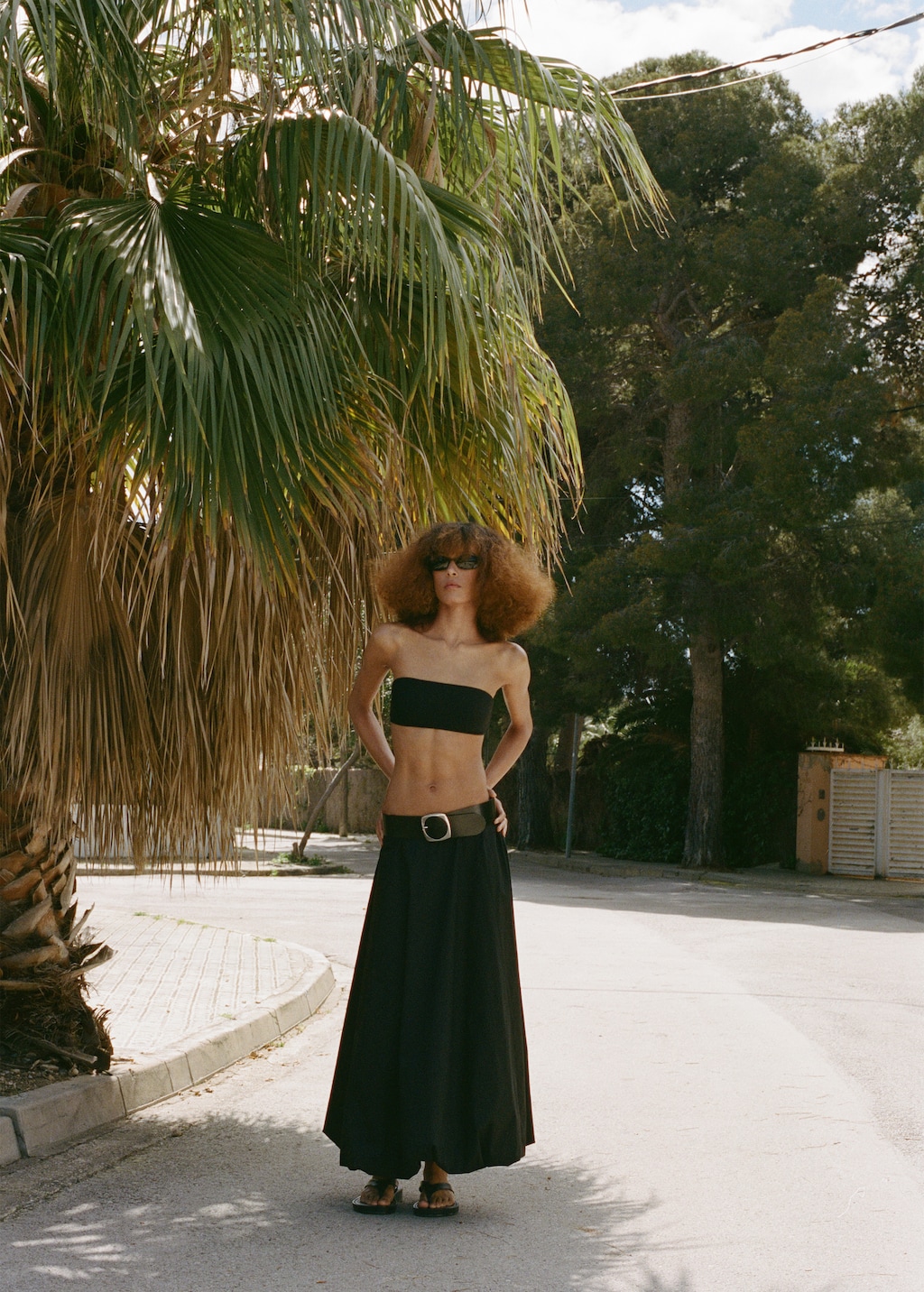 【♡様】ollun balloon skirt / BISCUIT S Balloon midi skirt - Women | MANGO USA