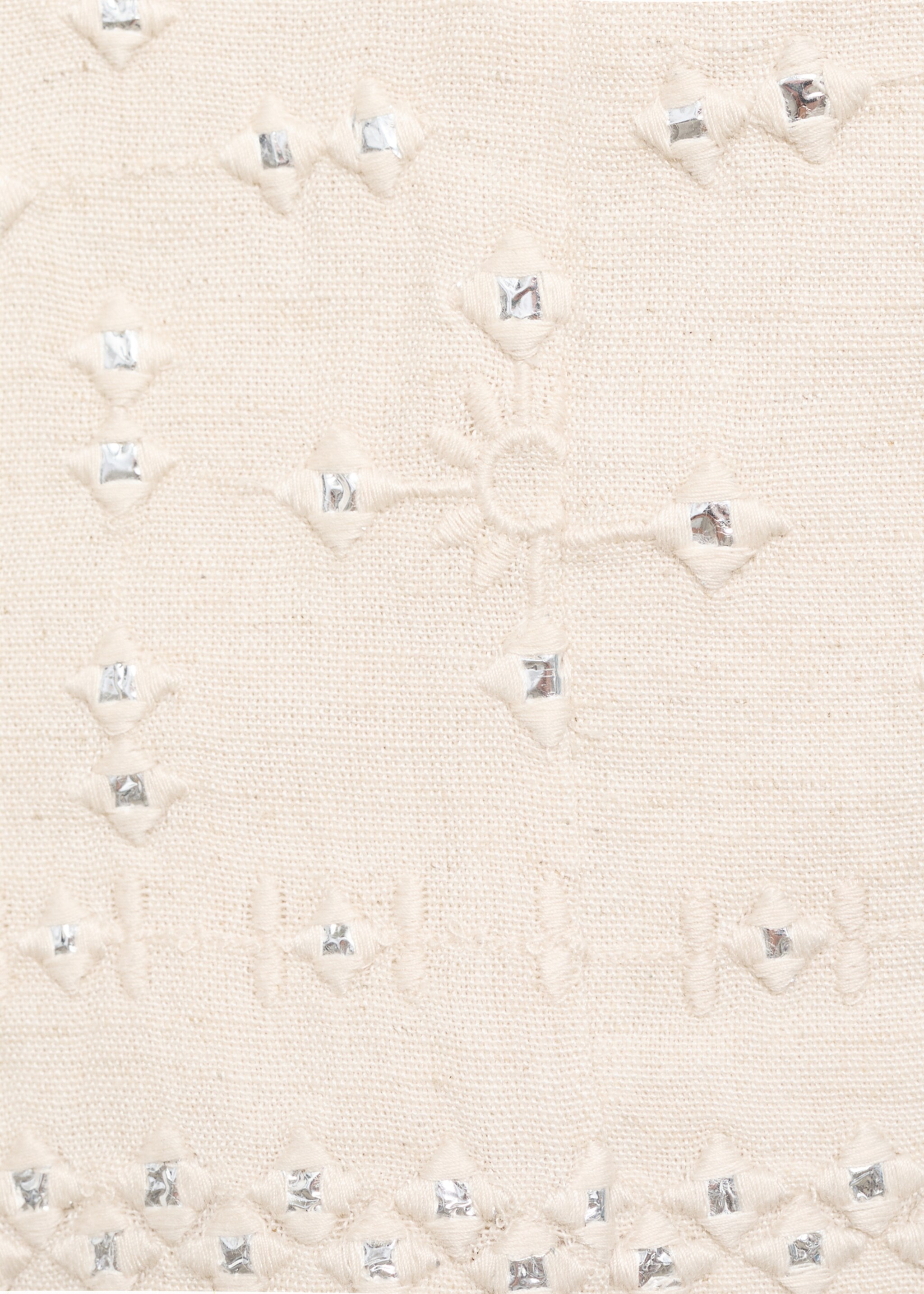 Mirrors embroidered waistcoat - Details of the article 0