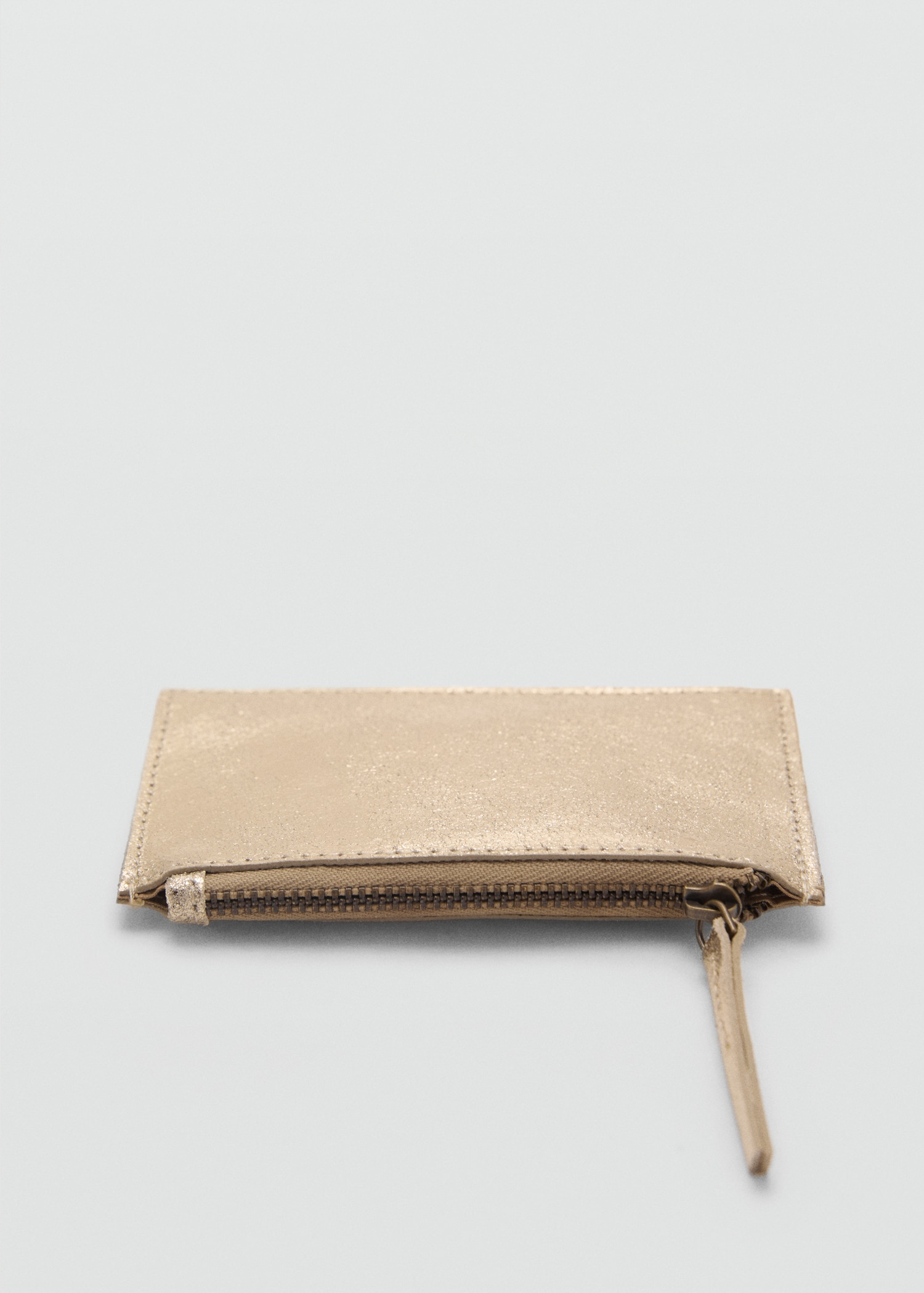 Leder-Geldbörse mit Metallic-Effekt - Detail des Artikels 1