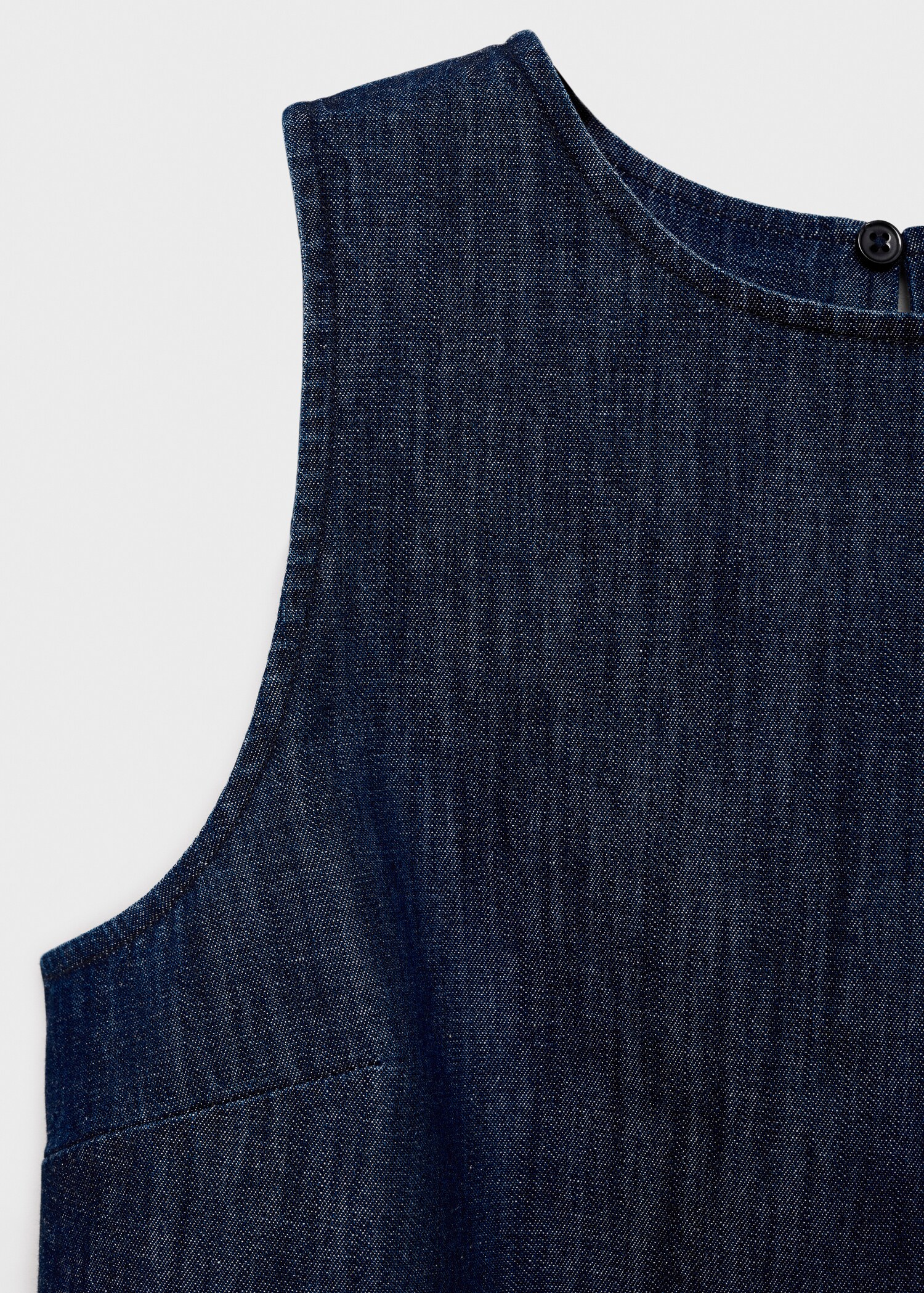 Top crop denim rinse wash - Détail de l'article 0