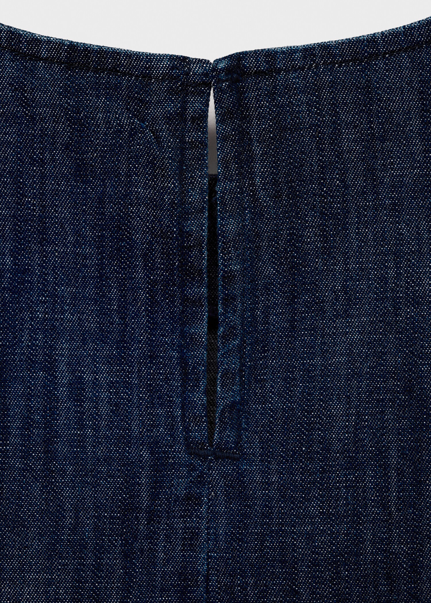 Top crop denim rinse wash - Détail de l'article 8