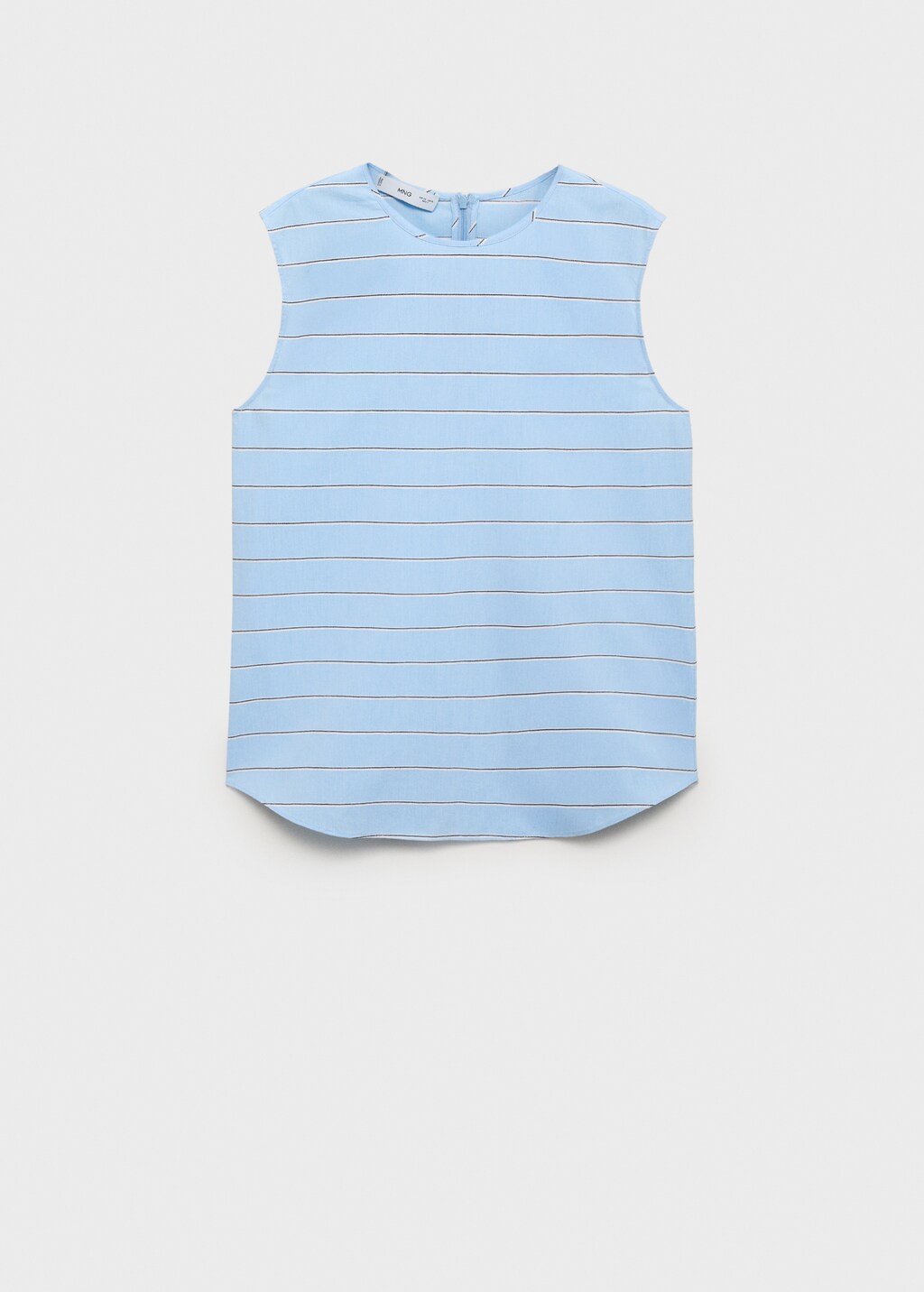 Striped cotton blouse - image 5