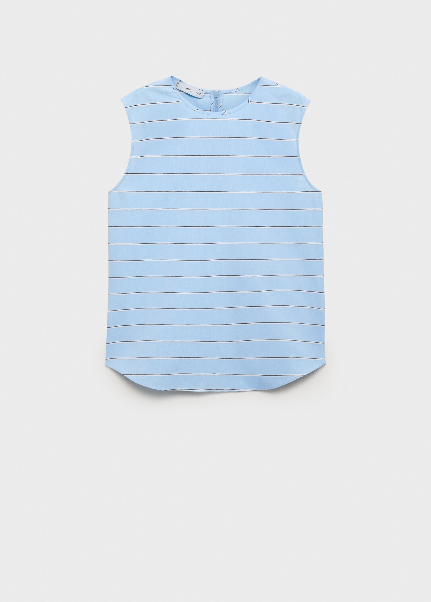 Striped cotton blouse - Article without model