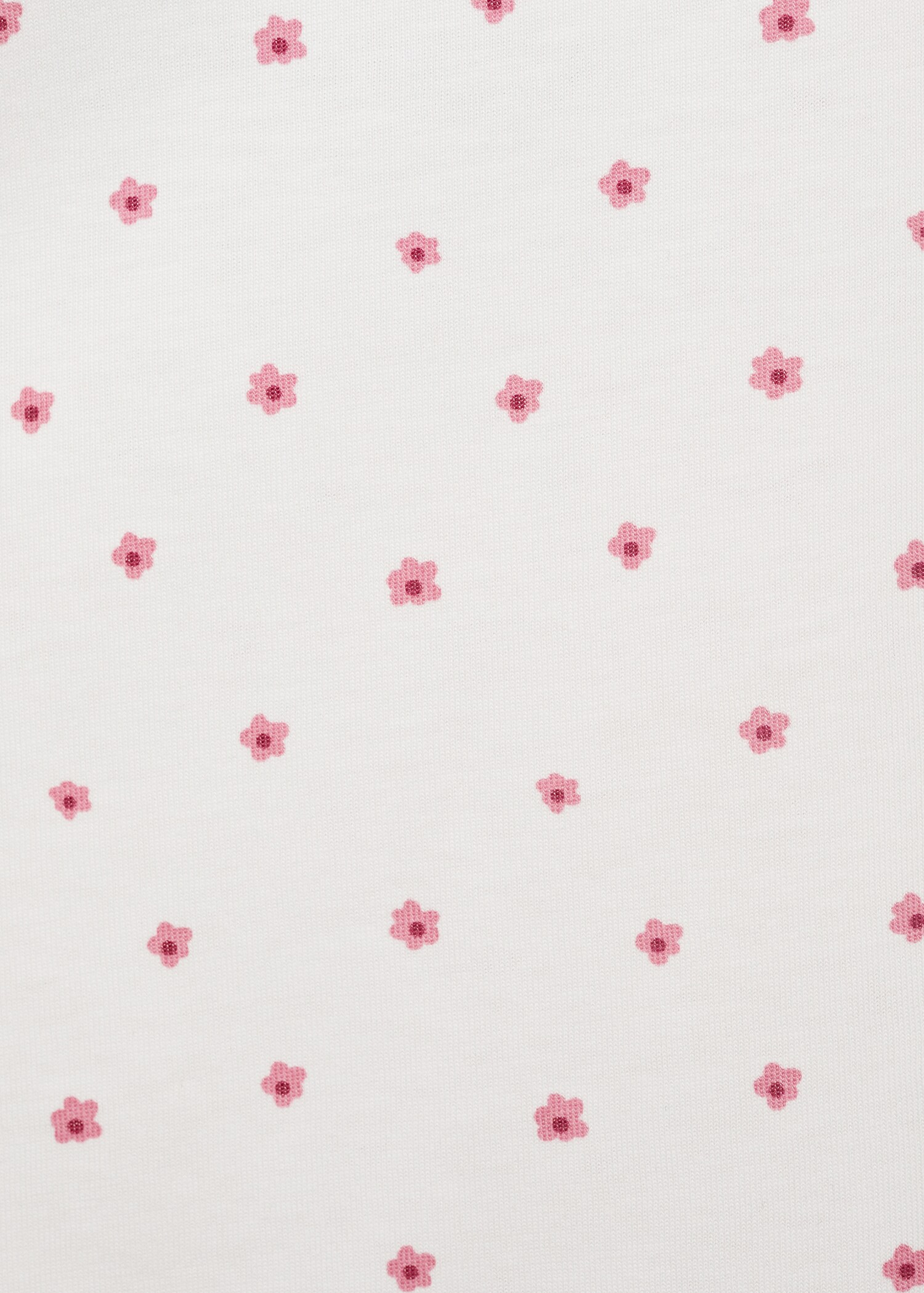 Embroidered detail print t-shirt - Details of the article 0