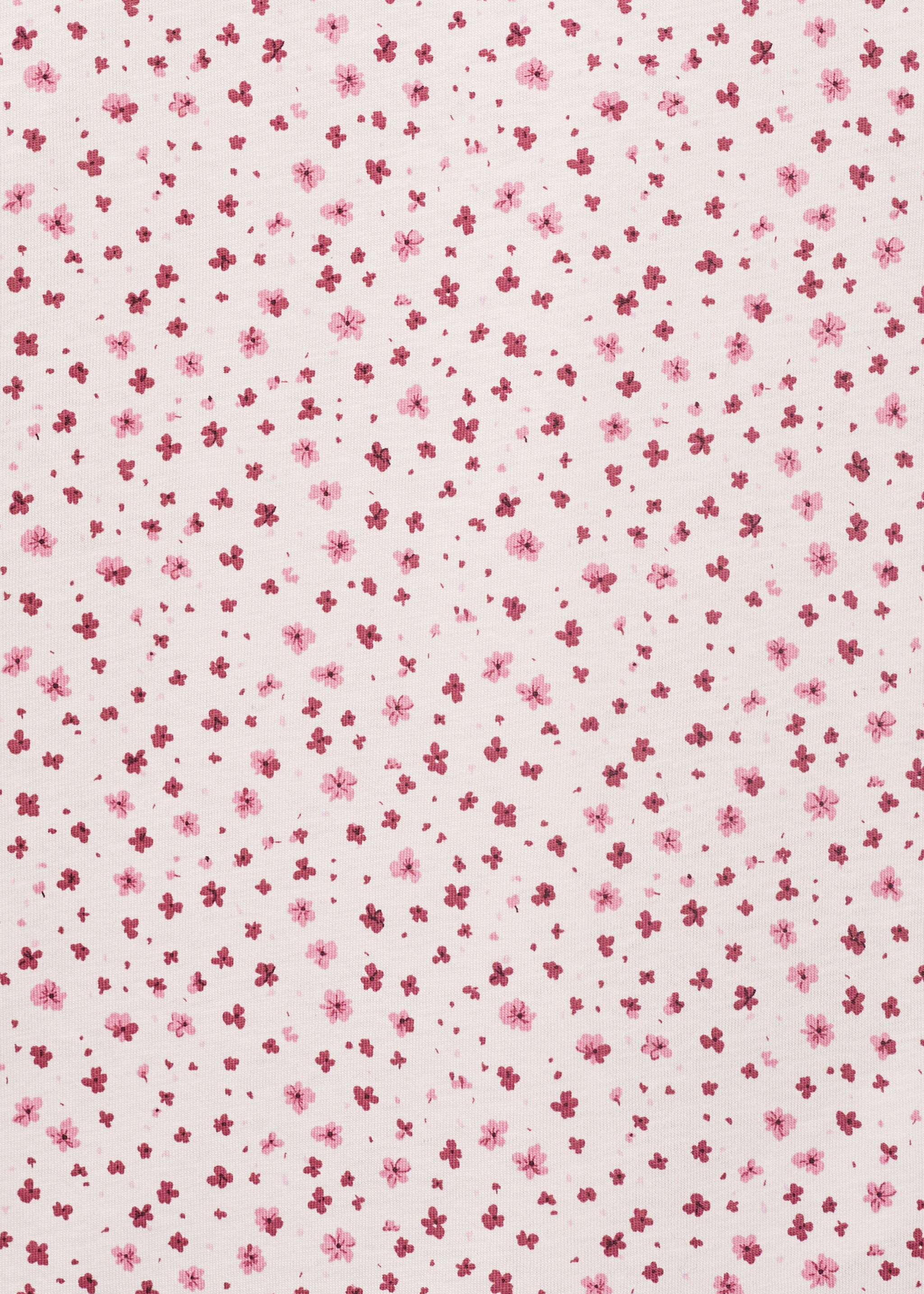 Embroidered detail print t-shirt - Details of the article 0, Pink. Ref: 87049064-00.