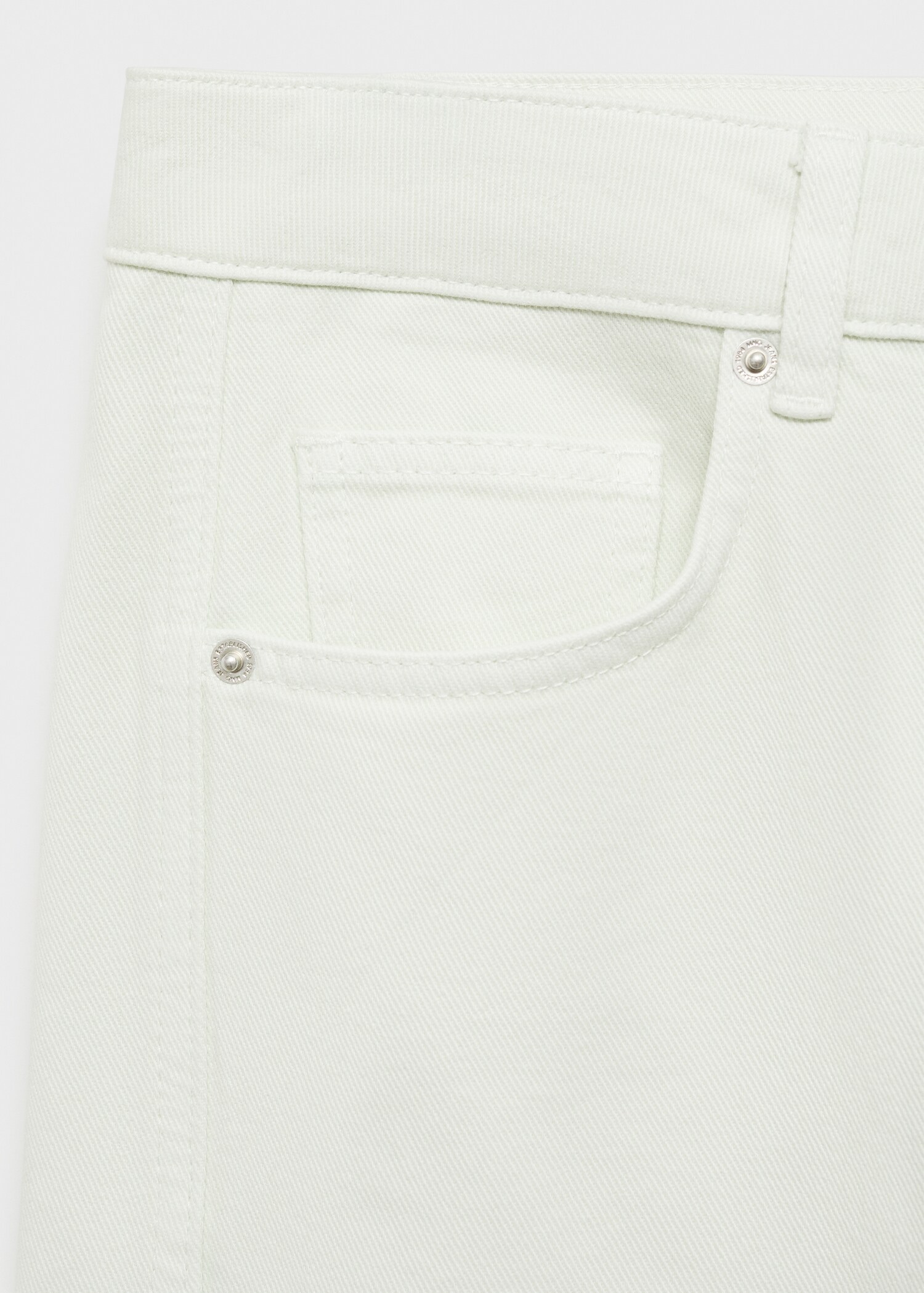 Jeans wideleg tiro medio - Detalle del artículo 0