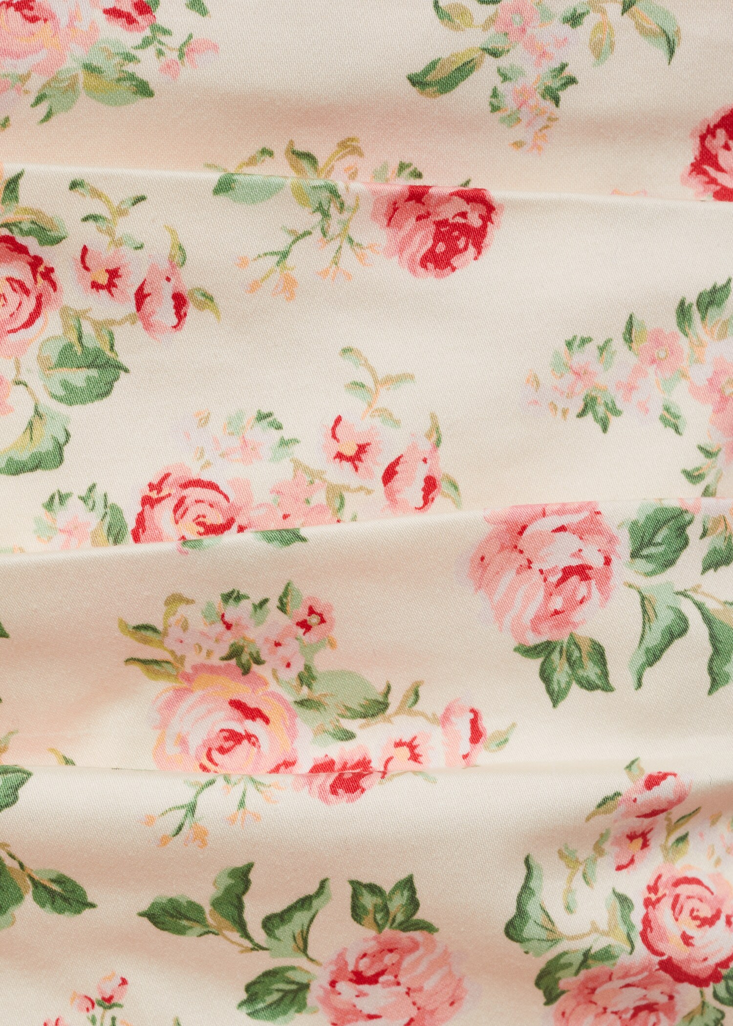 Schulterfreies Blumenkleid - Detail des Artikels 0