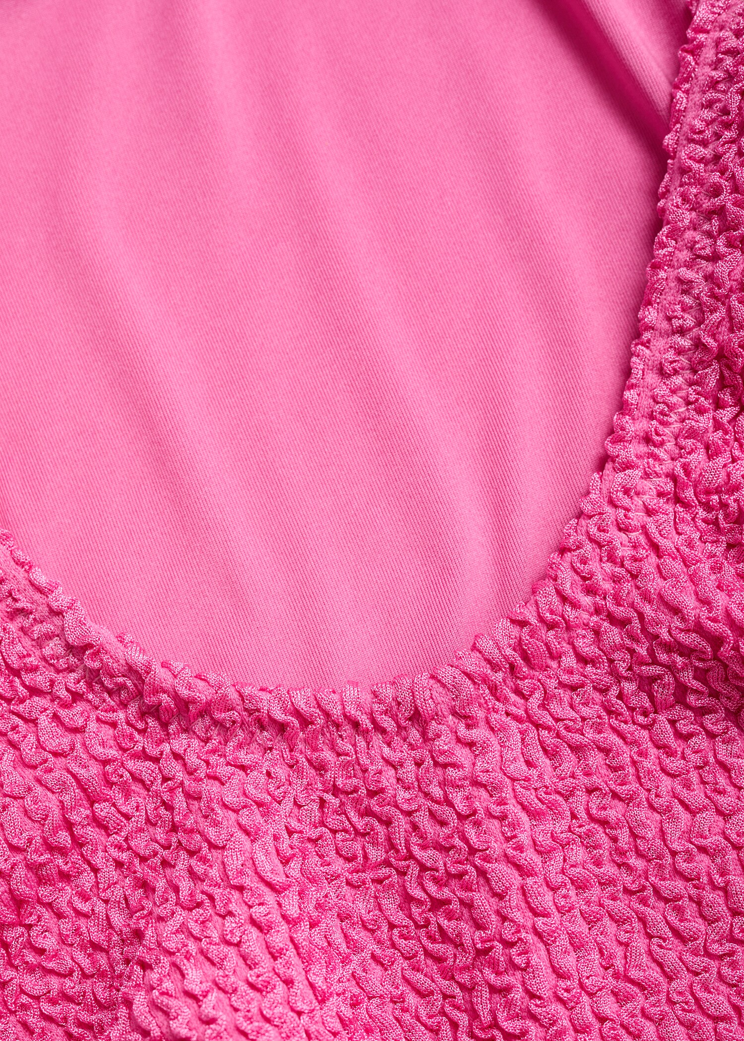Textured swimsuit - Details of the article 0