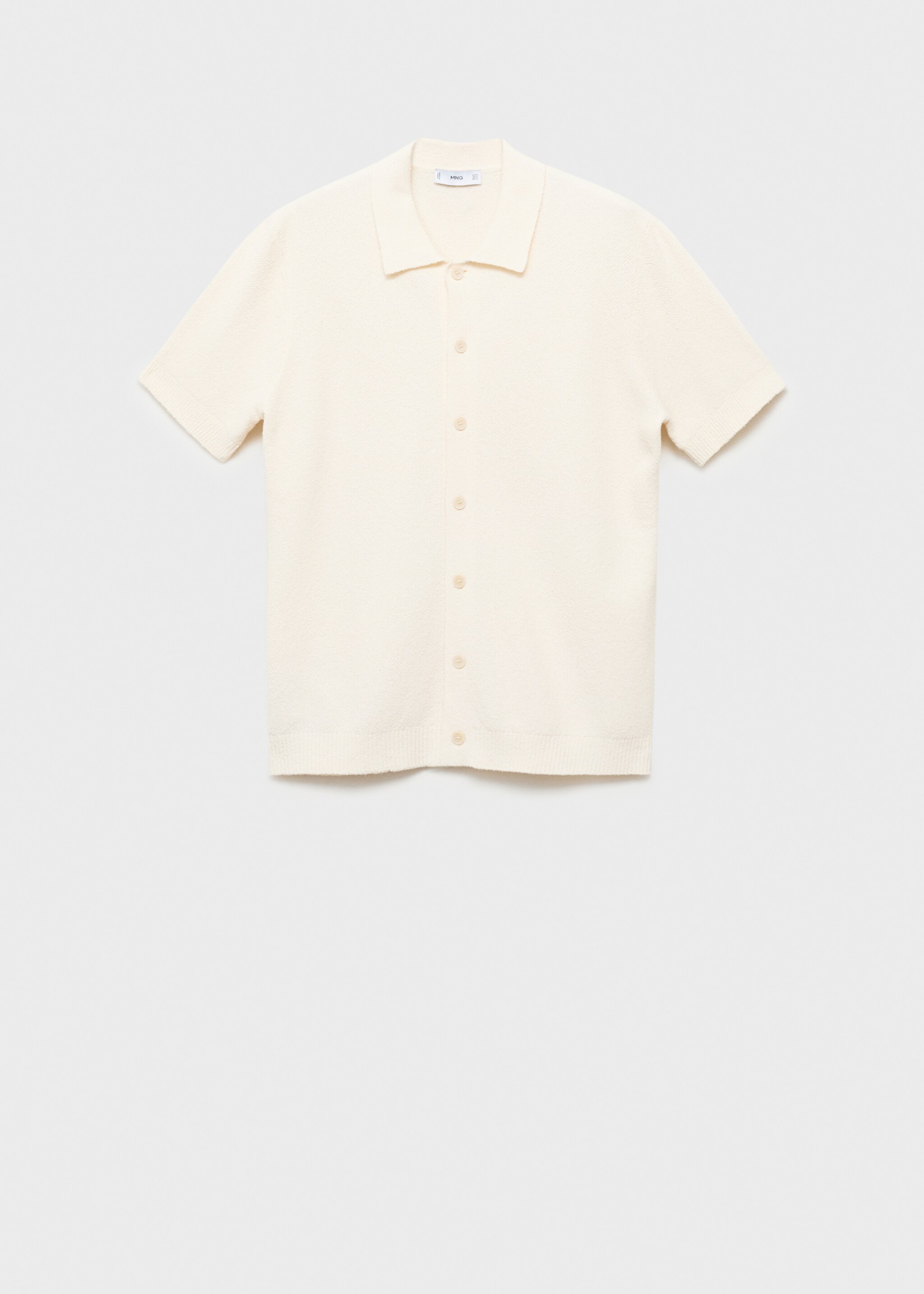 Fine knit shirt - Article without model