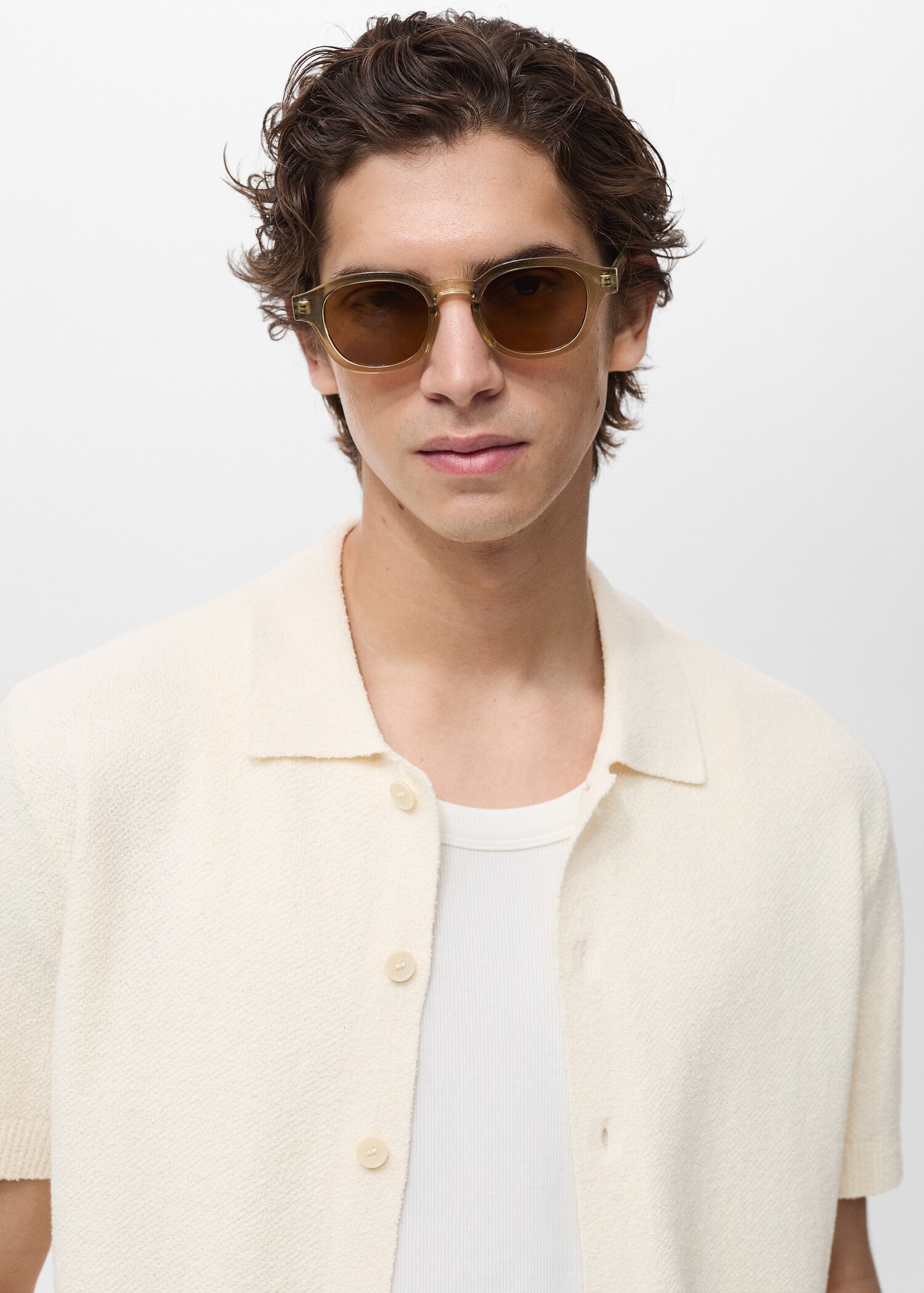 Fine knit shirt - Details of the article 1