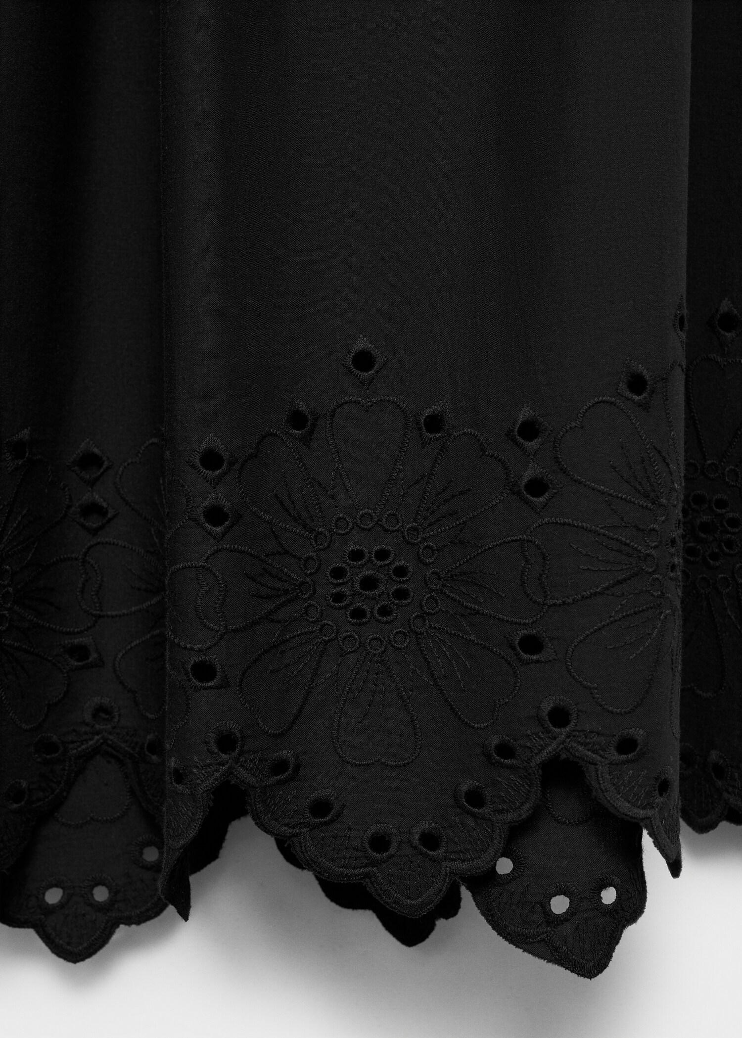 Falda algodón bajo bordado - Detalle del artículo 0