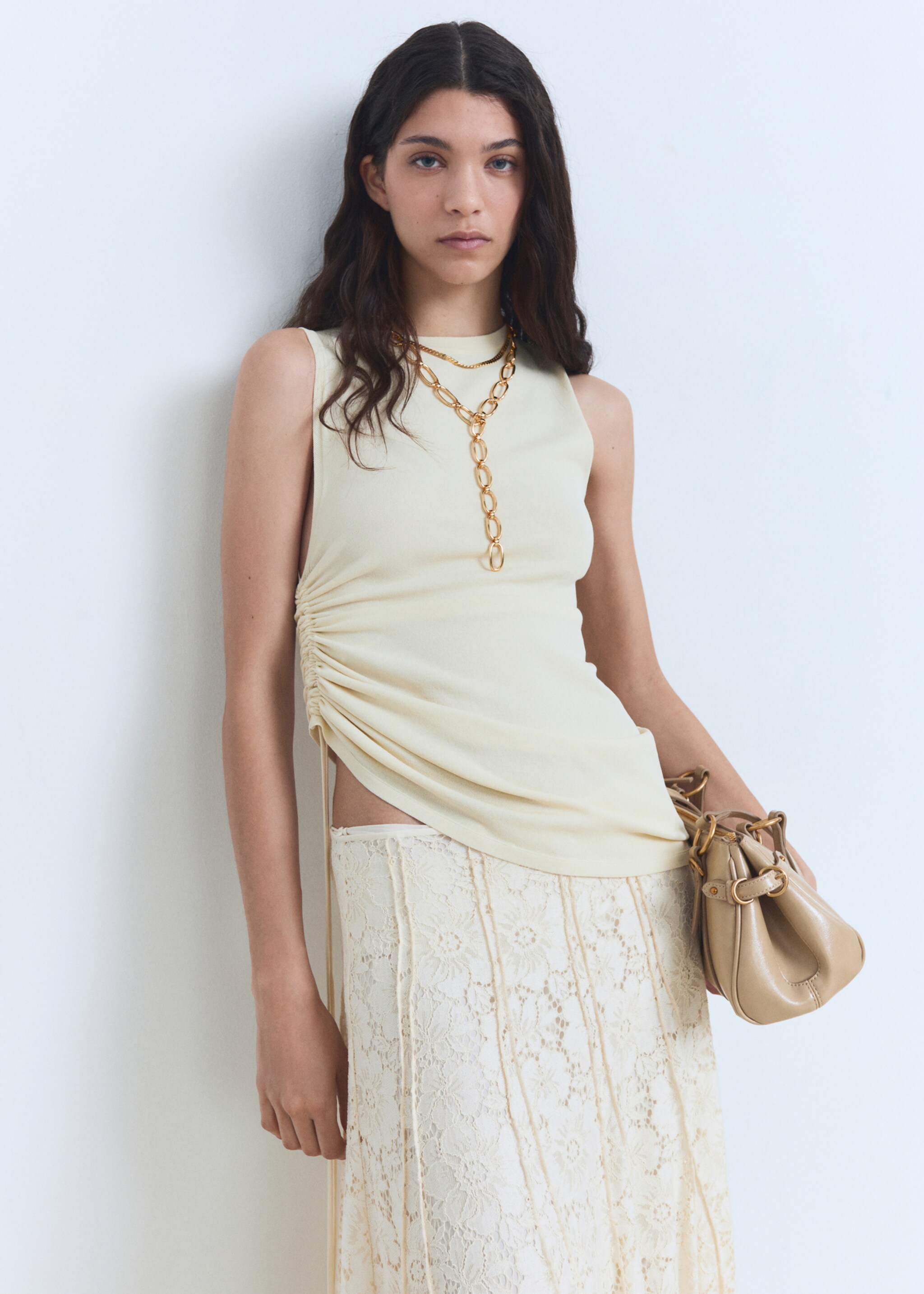 Long lace skirt - Details of the article 1