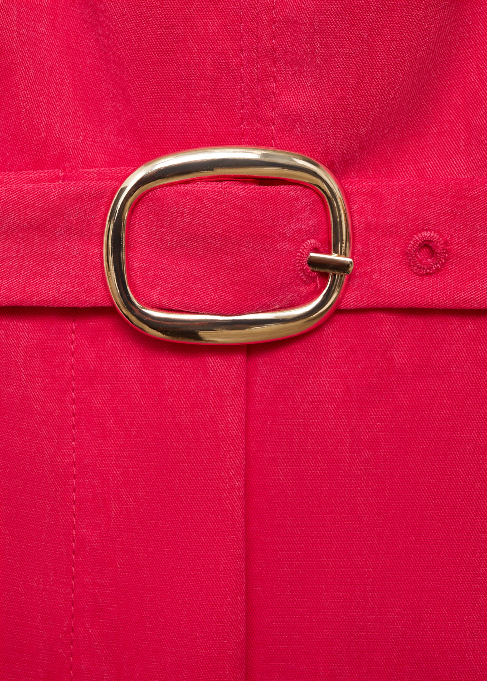 Long lyocell jumpsuit with belt - Details of the article 8
