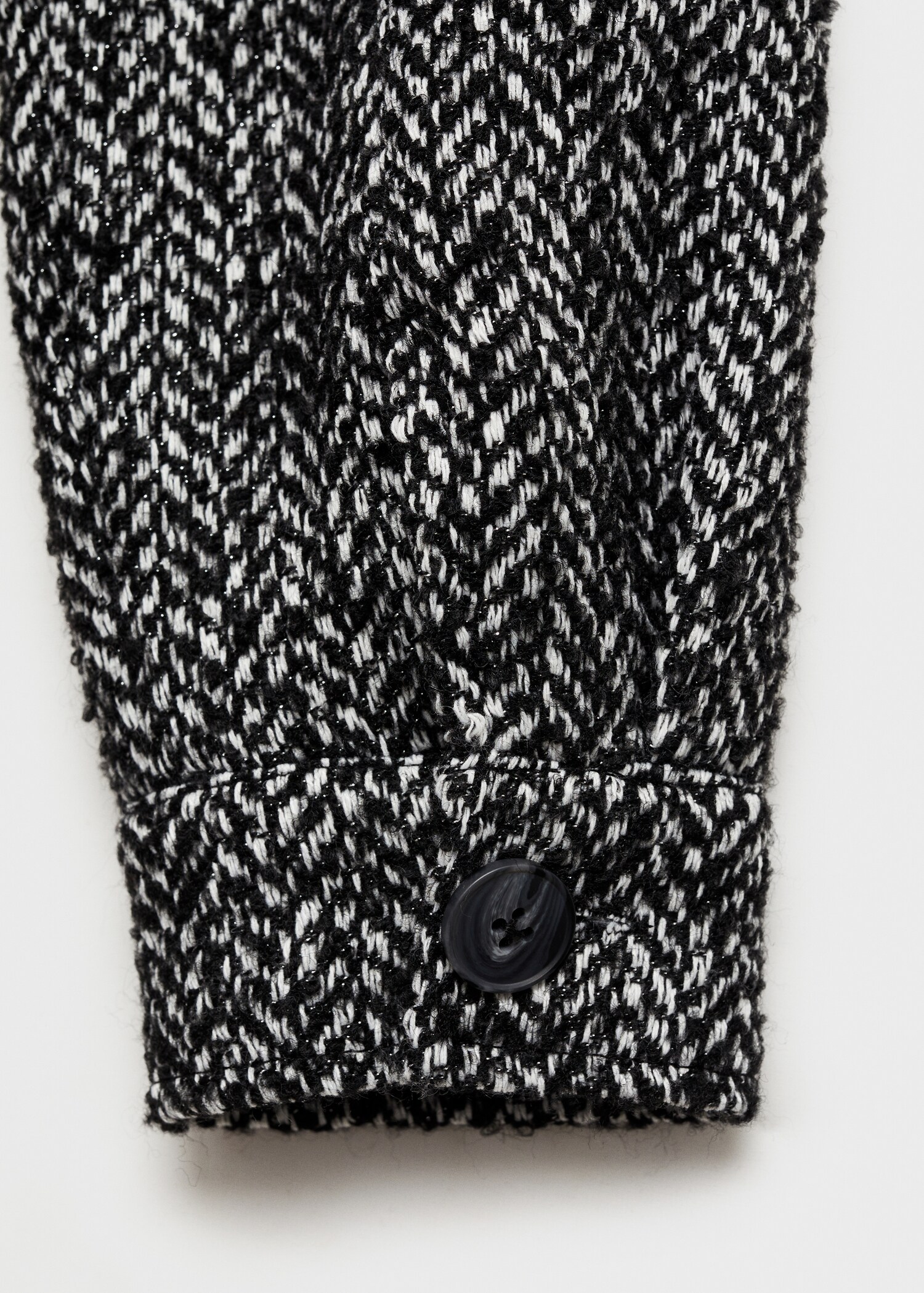 Chaqueta crop espiga - Detalle del artículo 0