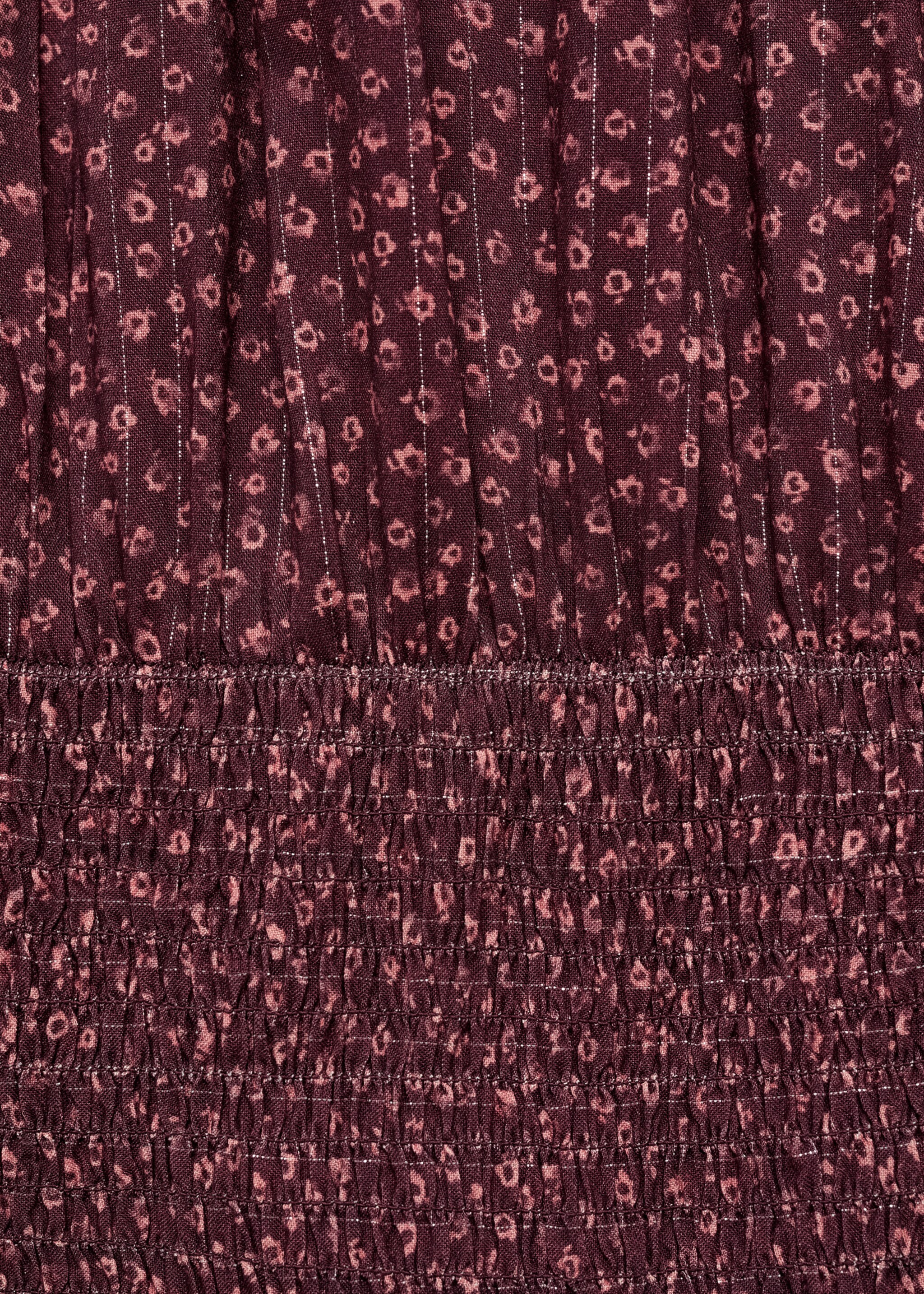Vestido estampado lúrex - Detalle del artículo 0