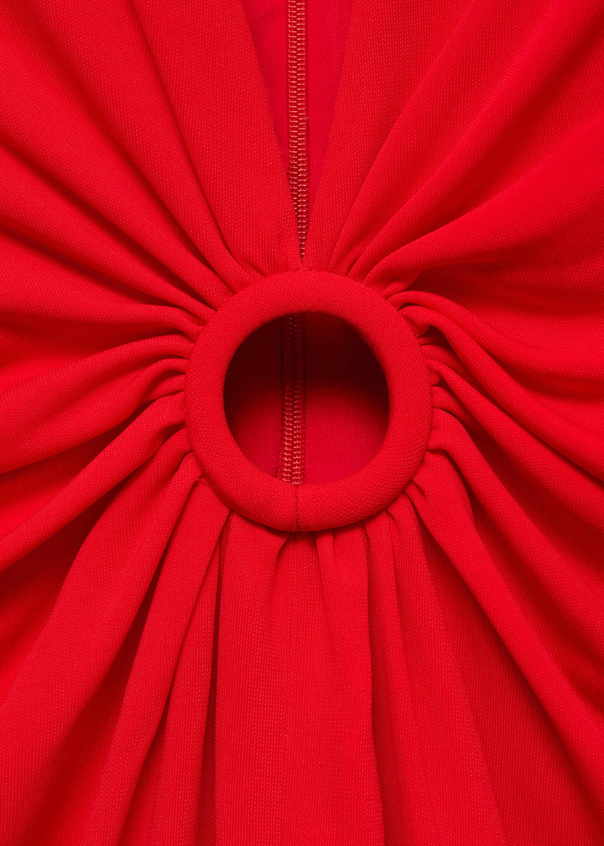 Vestido aro fruncido abertura - Detalle del artículo 0