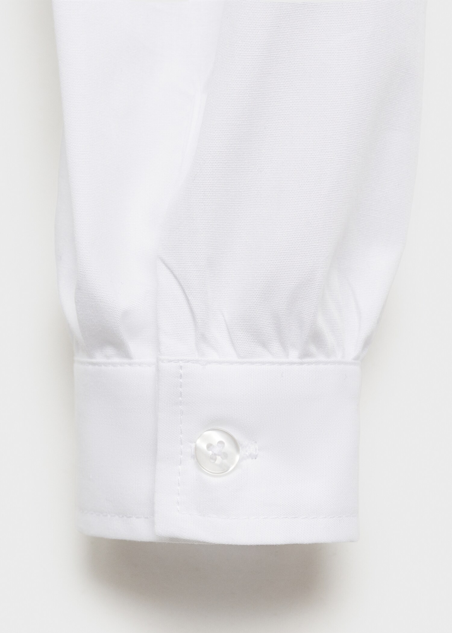 Baumwollbluse mit Knoten - Detail des Artikels 0