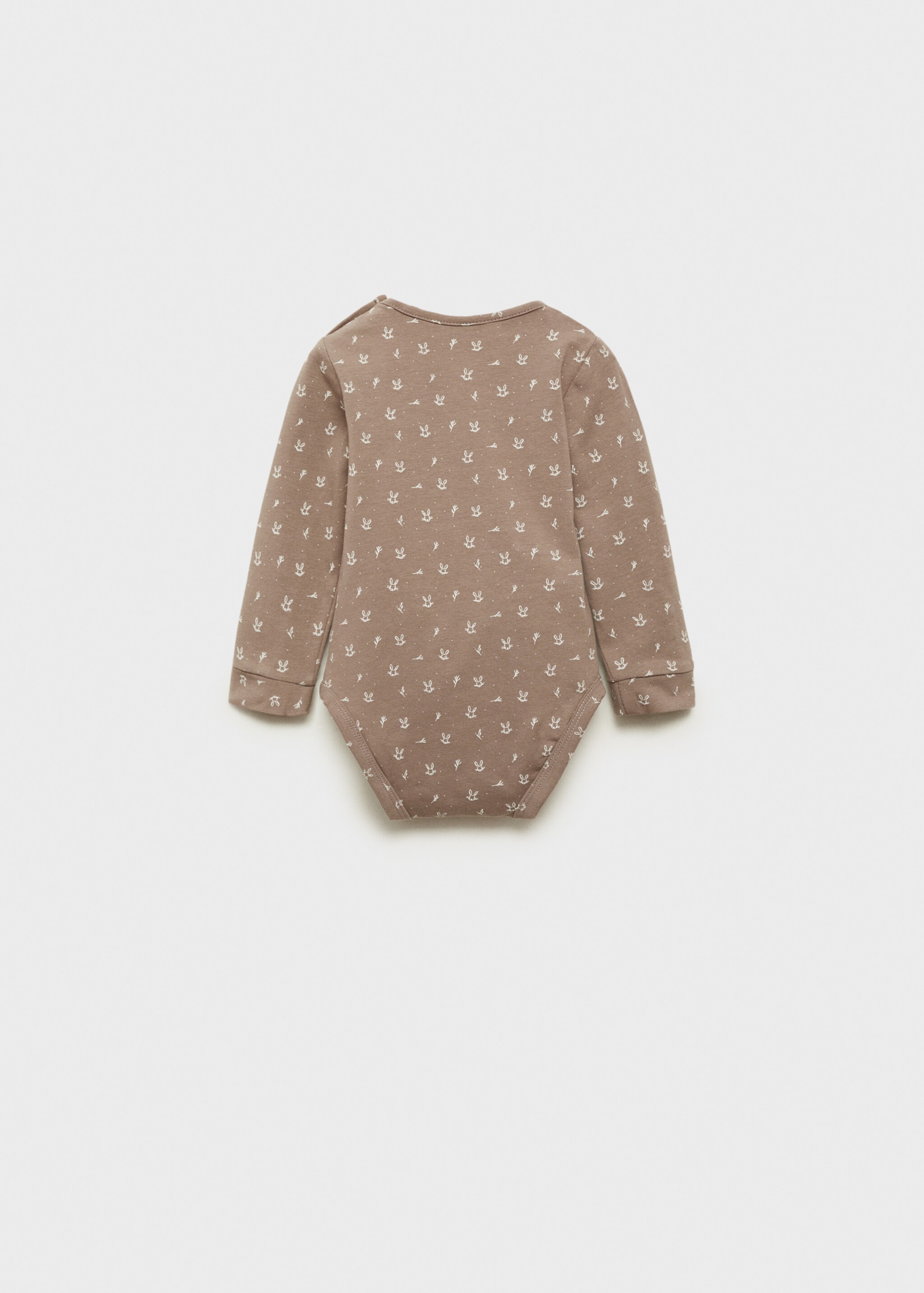 Printed cotton body - Reverse of the article