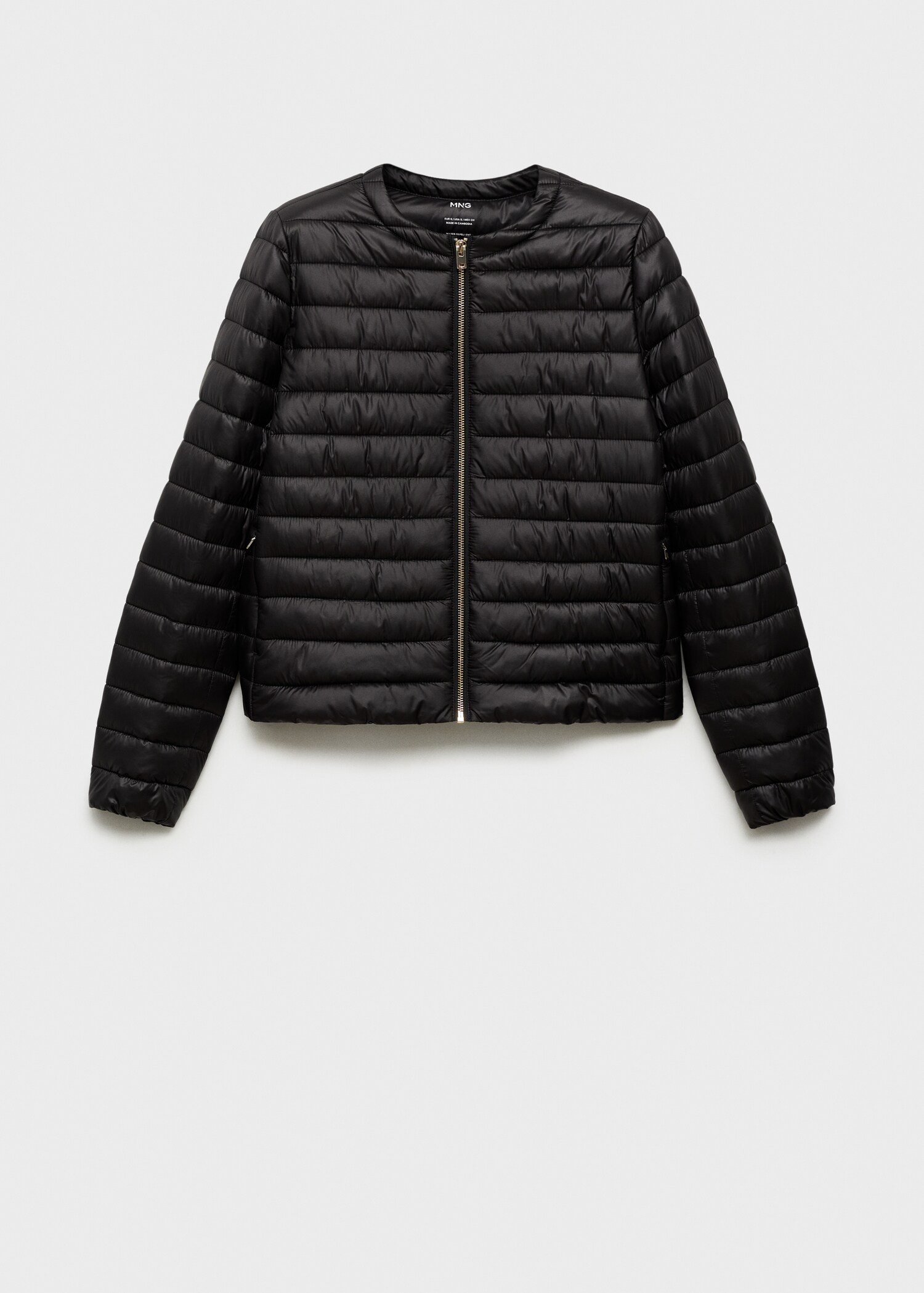 Anorak corto acolchado bolsillos - Artículo sin modelo